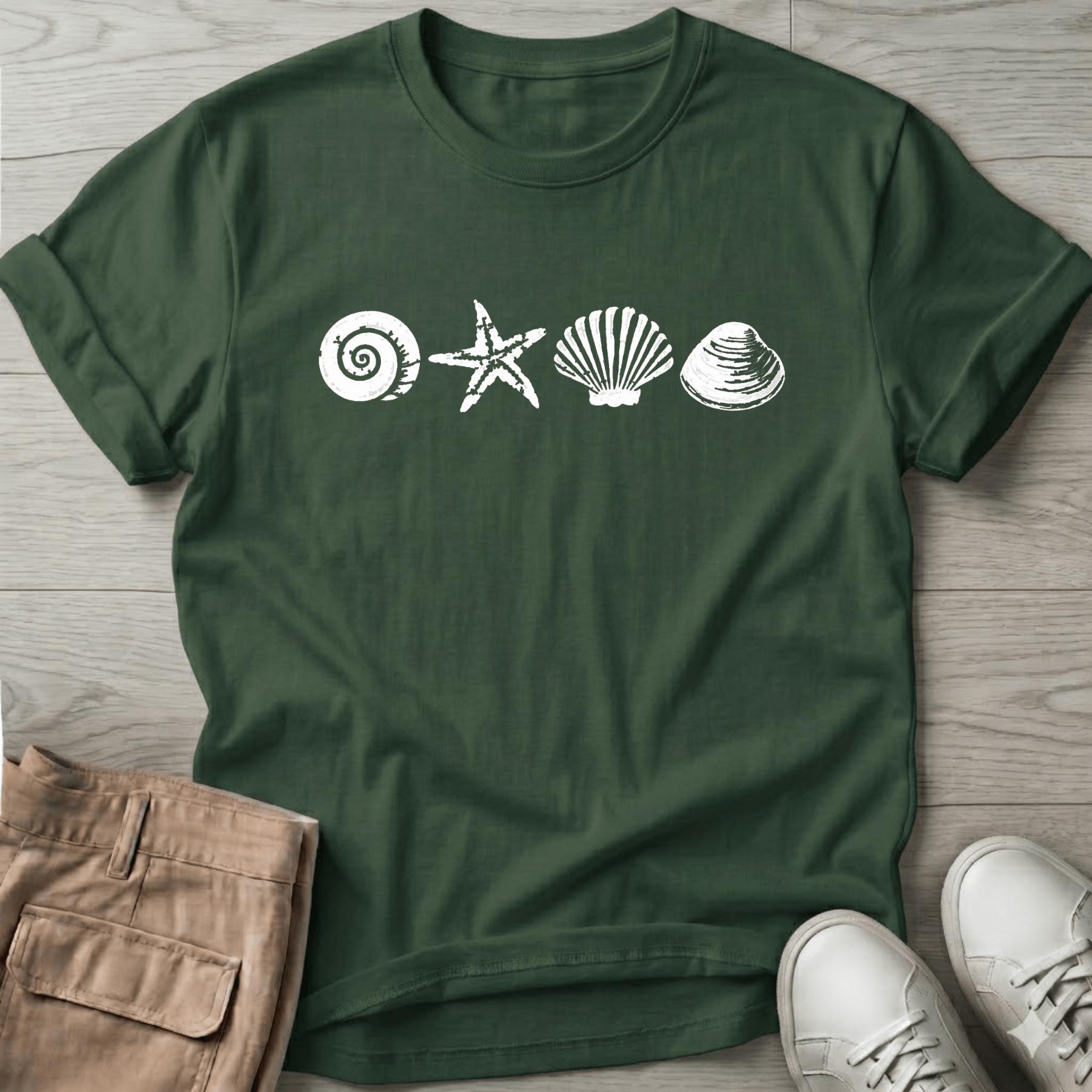 Sea Shells Beach T-Shirt