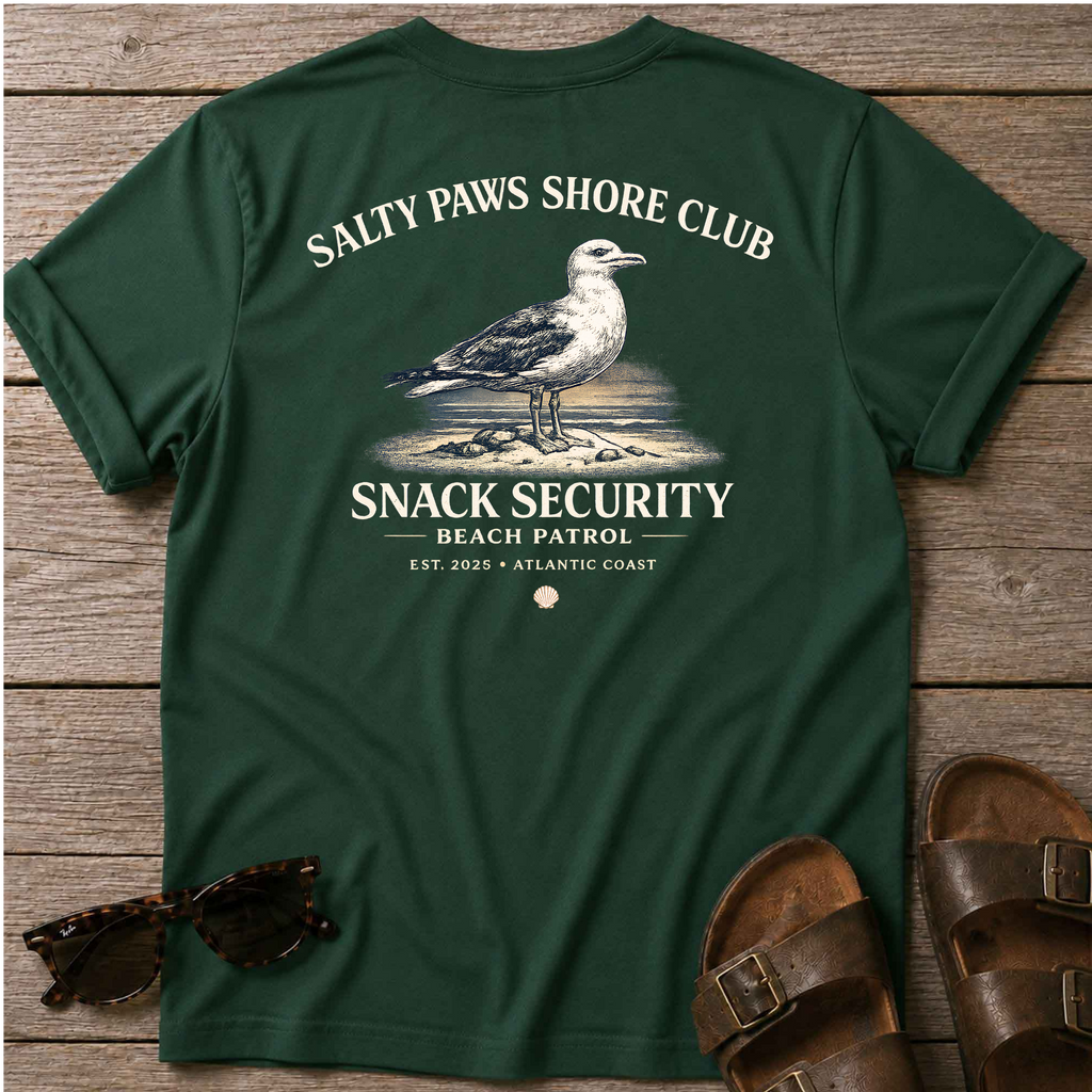 SP Snack Gull Back Design T-Shirt