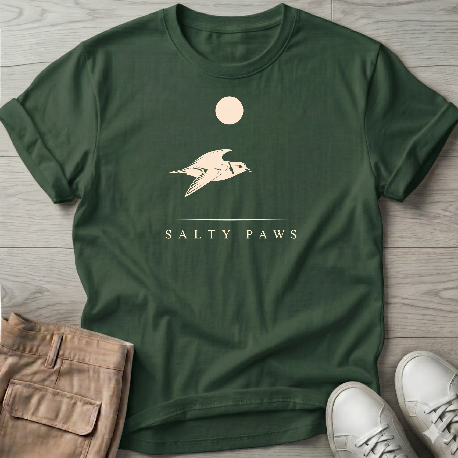 Piping Plover in Flight T-Shirt