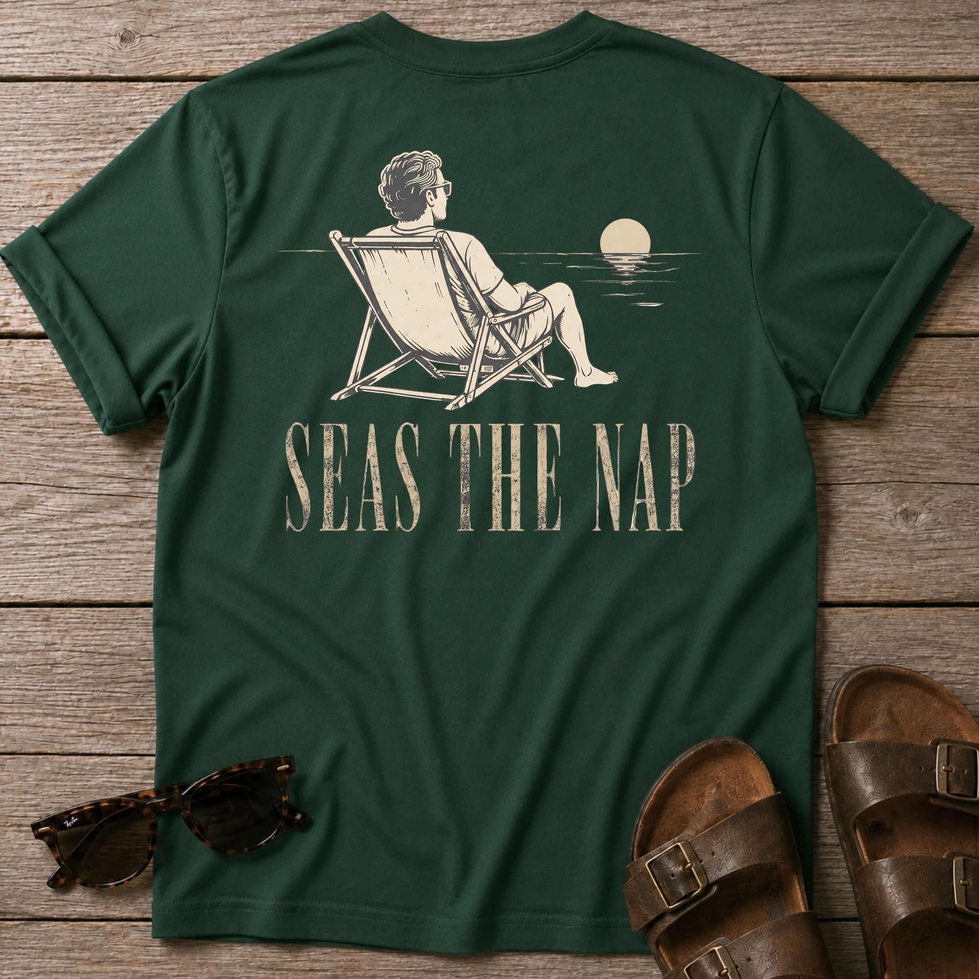 Seas the Nap BACK DESIGN T-Shirt