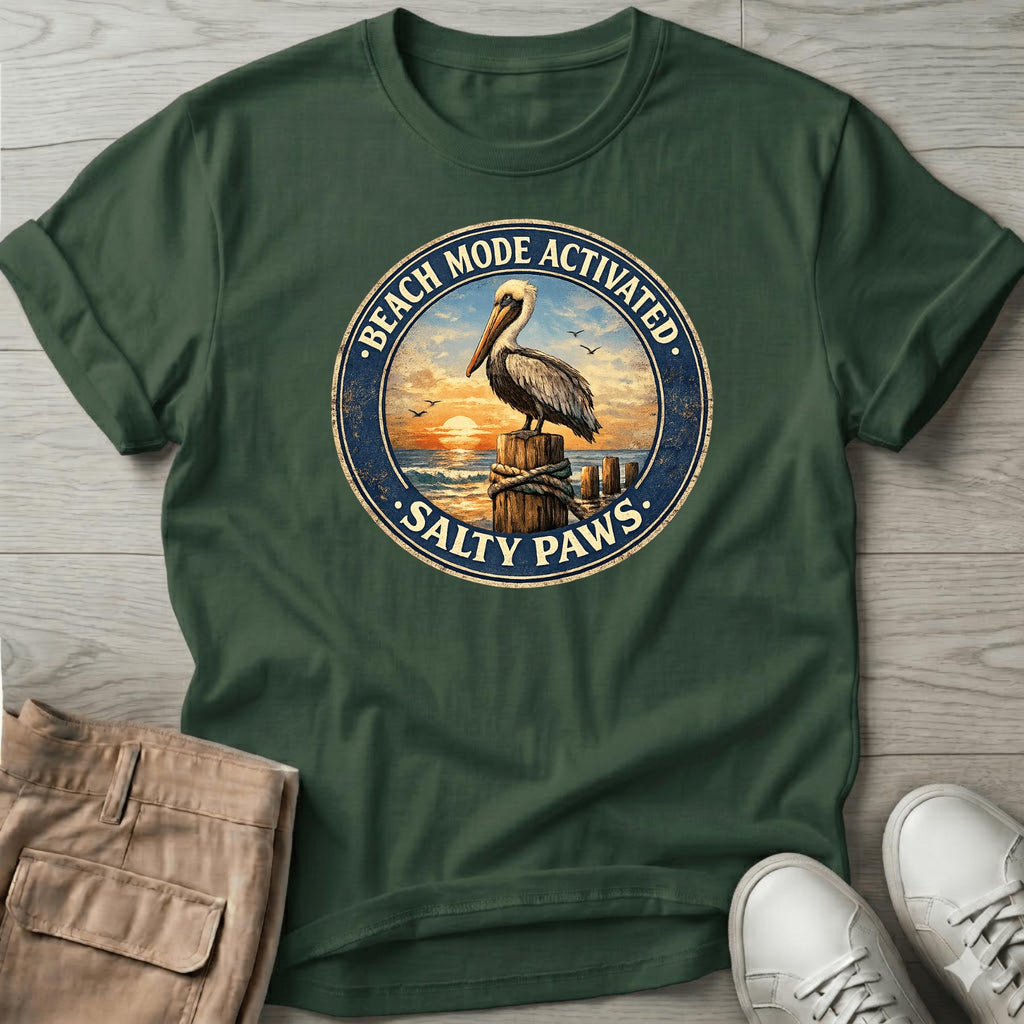 Colorful Pelican T-Shirt