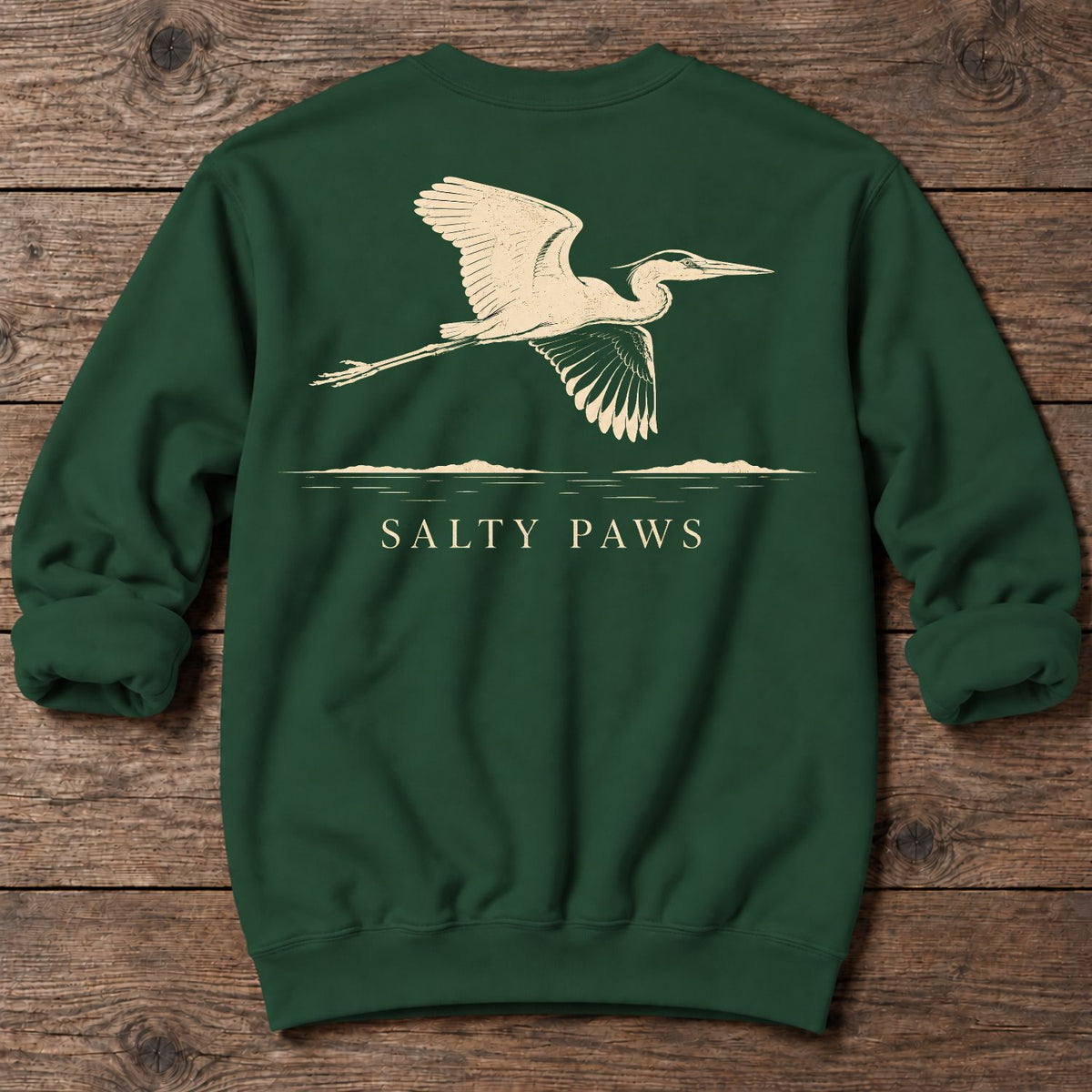 Great Heron Flight - Midweight Sweatshirt