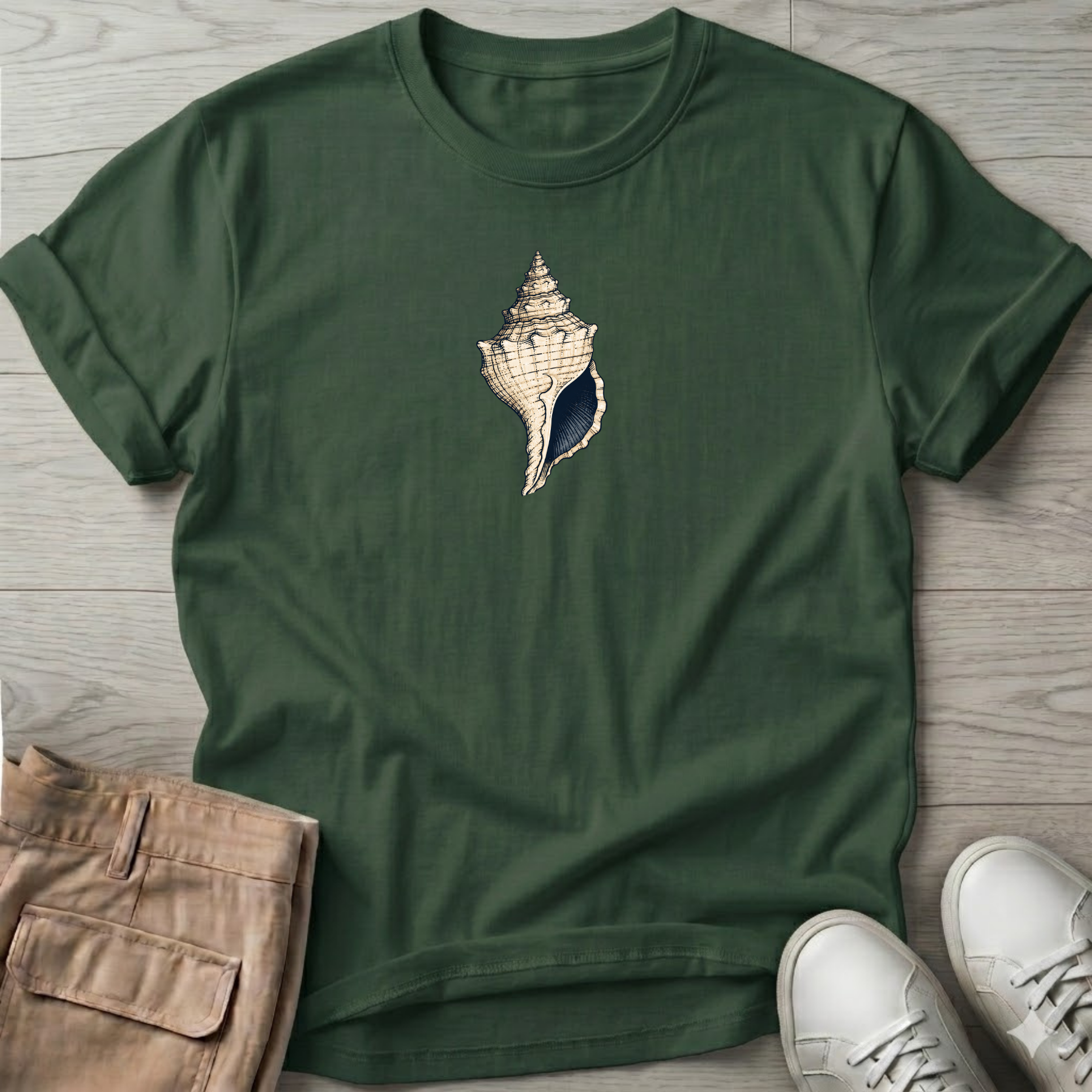 Conche Shell T-Shirt — Art Tee
