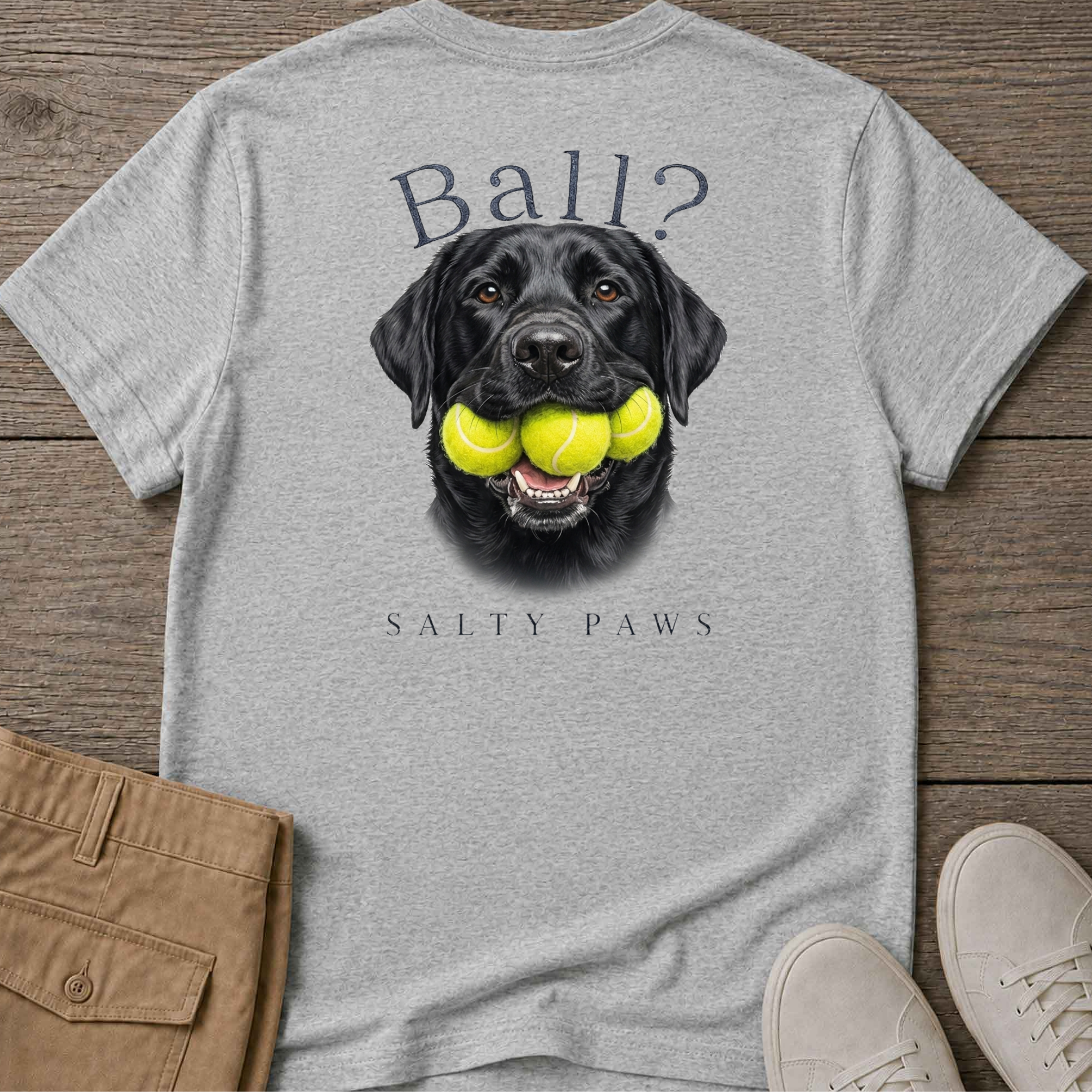 Ball? Black Lab T-Shirt