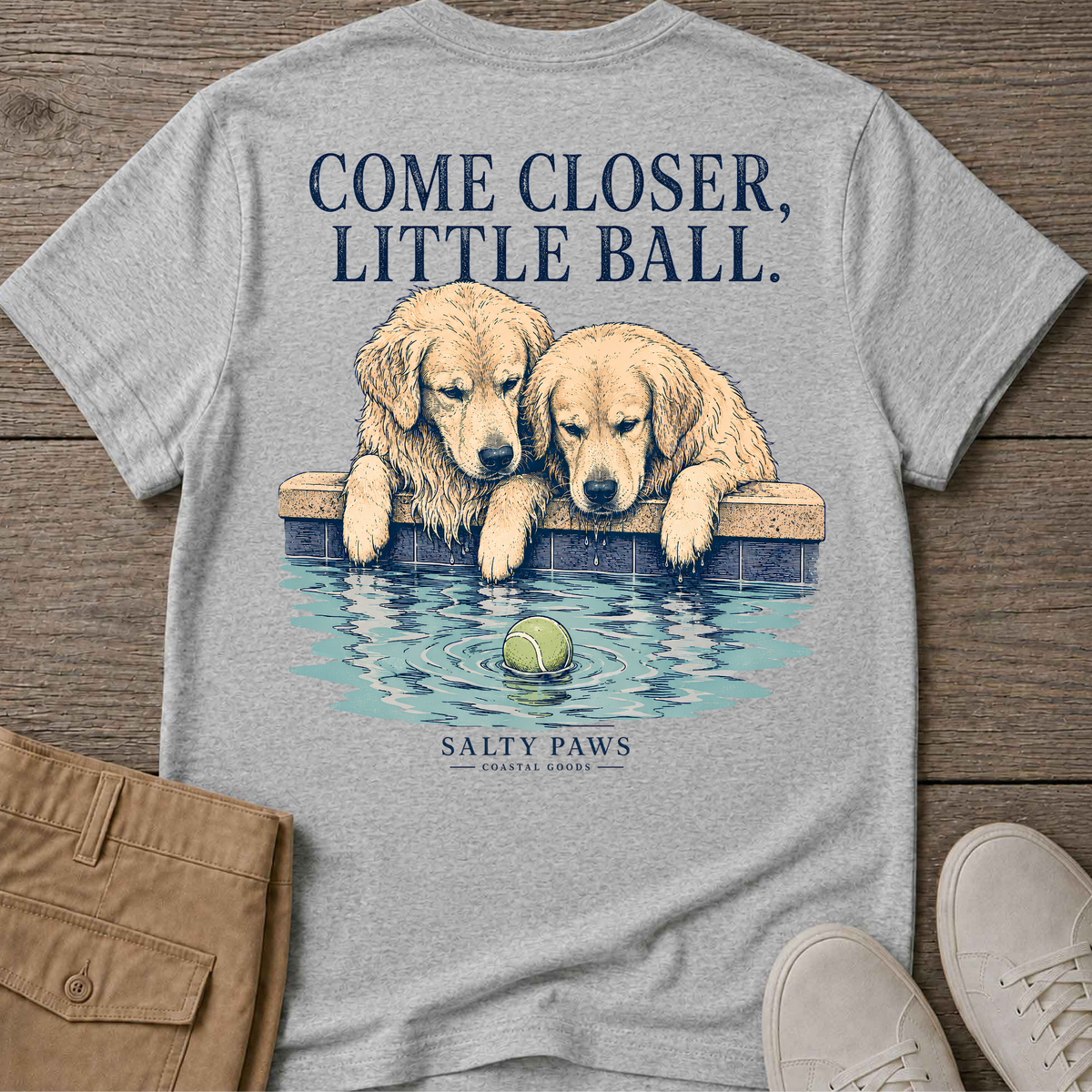 Closer Retrievers BACK DESIGN T-Shirt