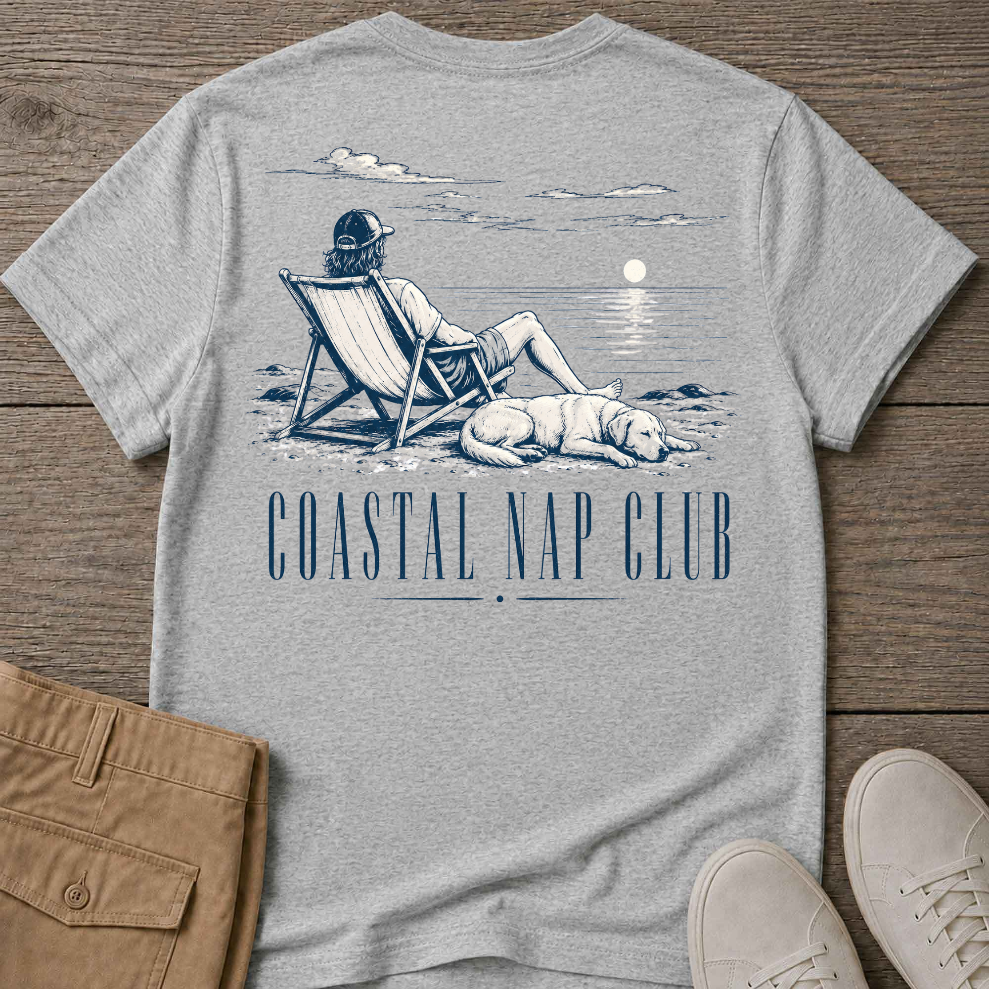 Coastal Nap Club Him T-Shirt