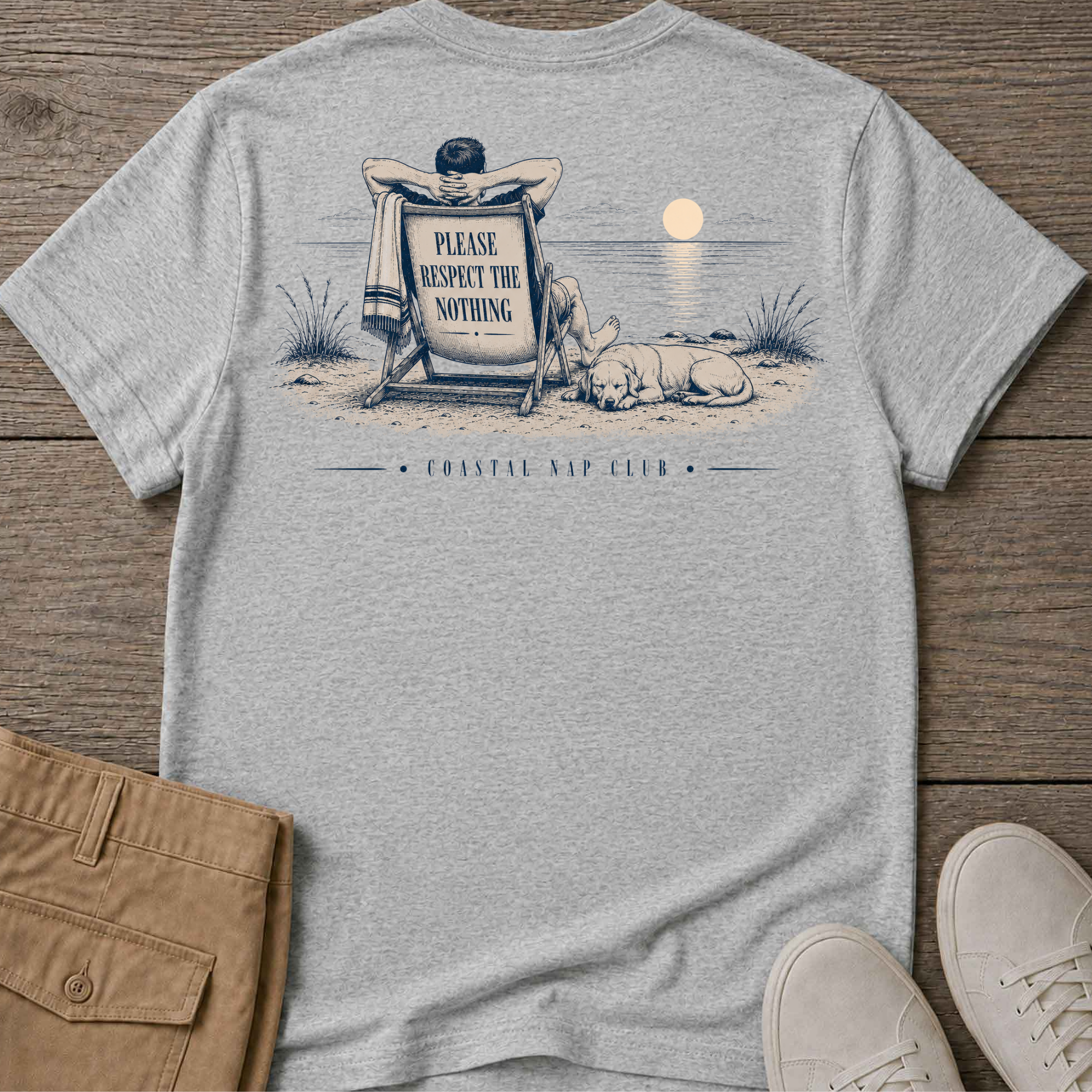 Please Respect Nothing 3 Back T-Shirt