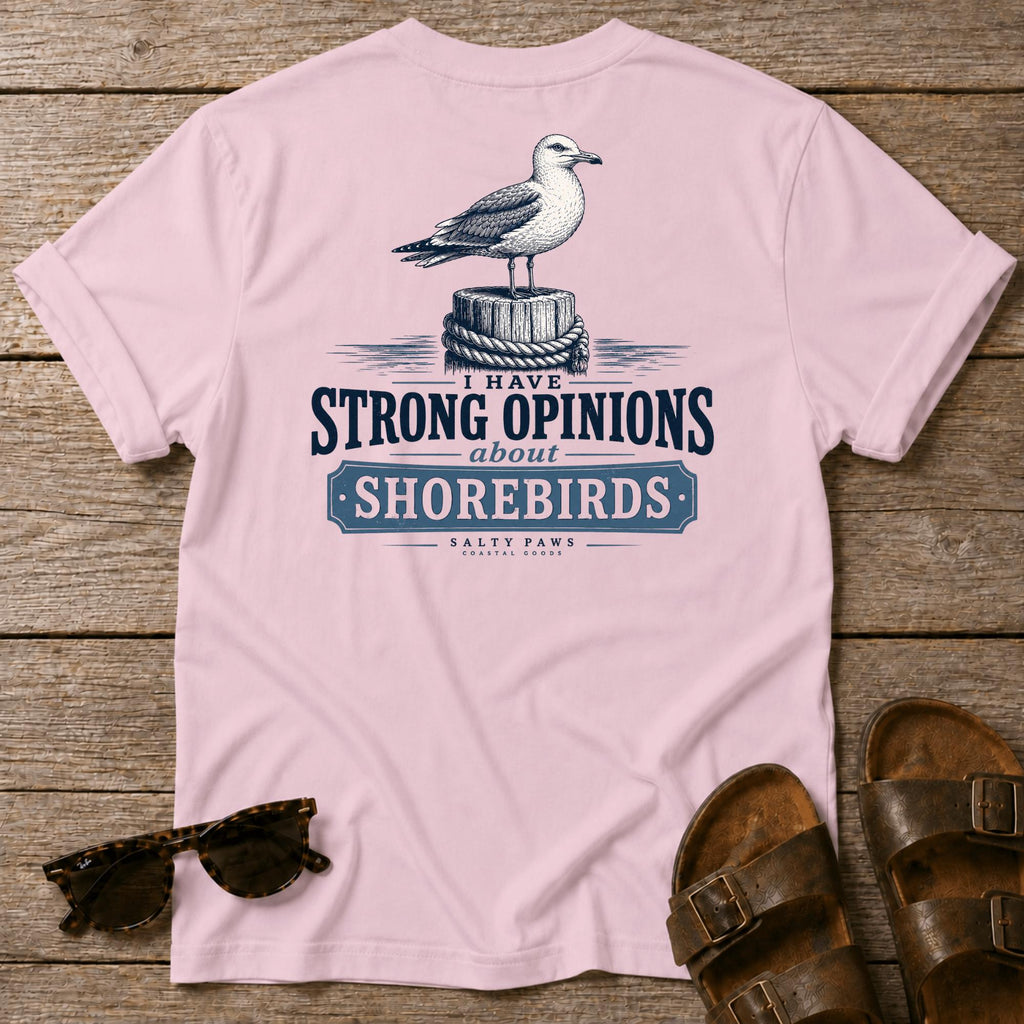 Gull Strong Opinions T-shirt BACK DESIGN