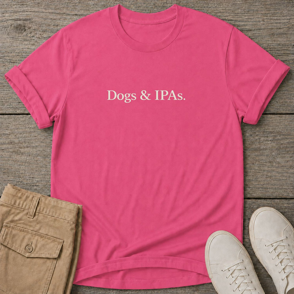 Dogs & IPAs Dog T-Shirt