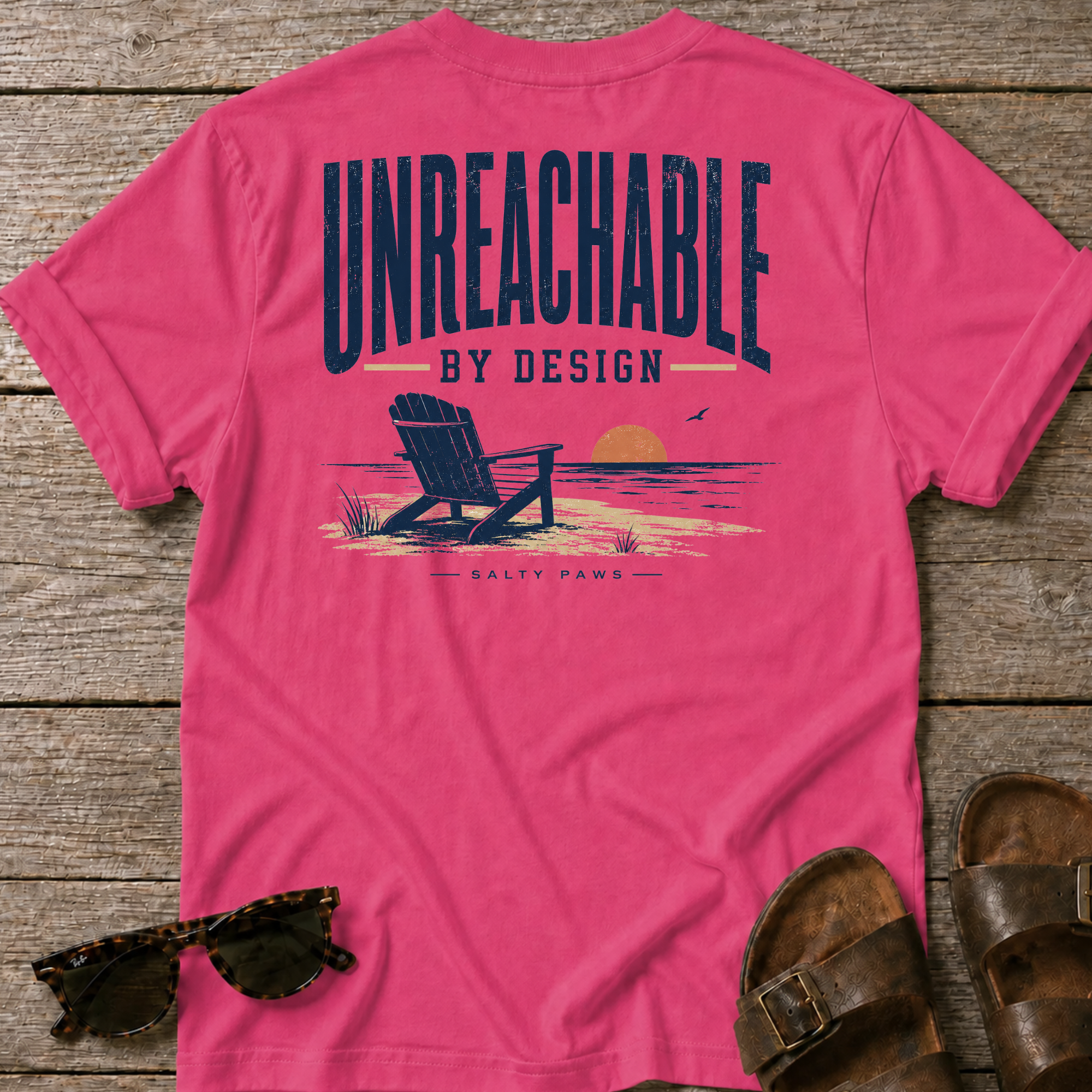Unreachable BACK DESIGN T-Shirt — Art Tee
