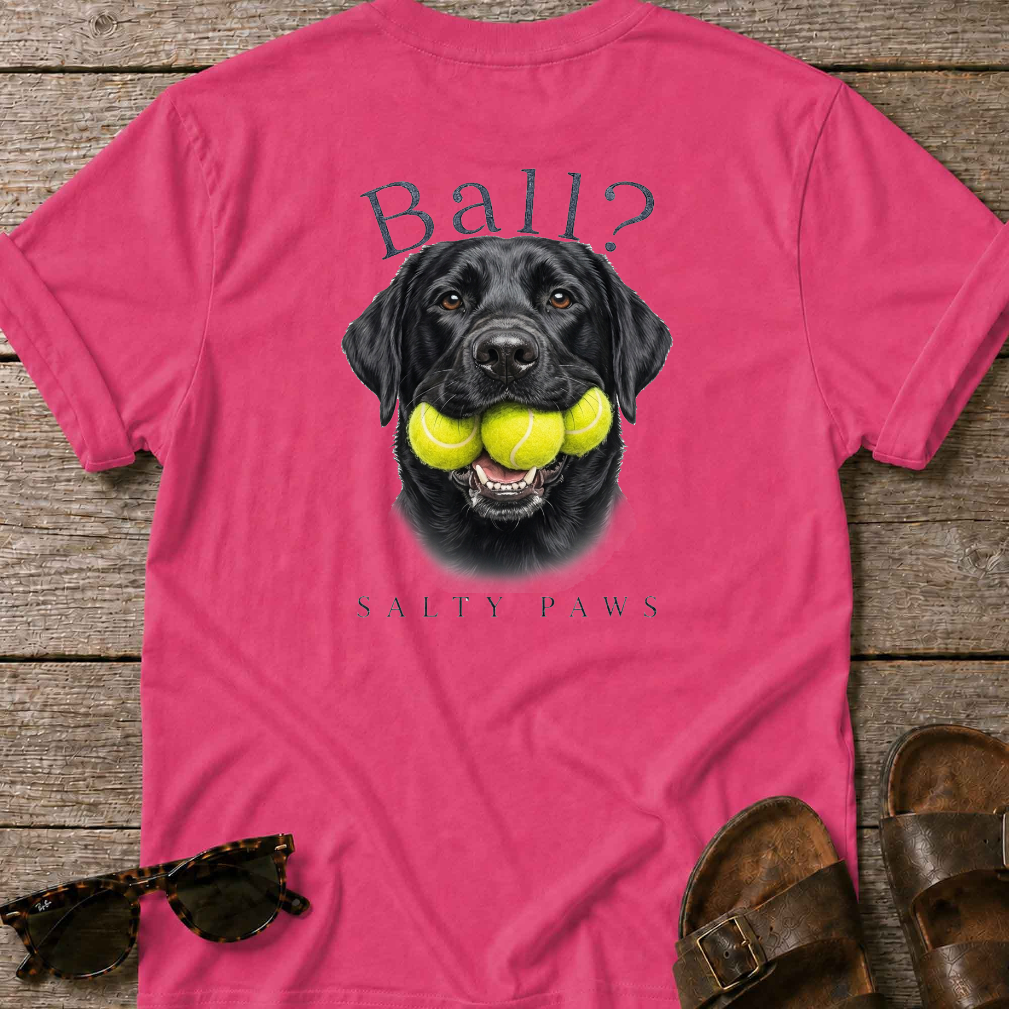 Ball? Black Lab T-Shirt