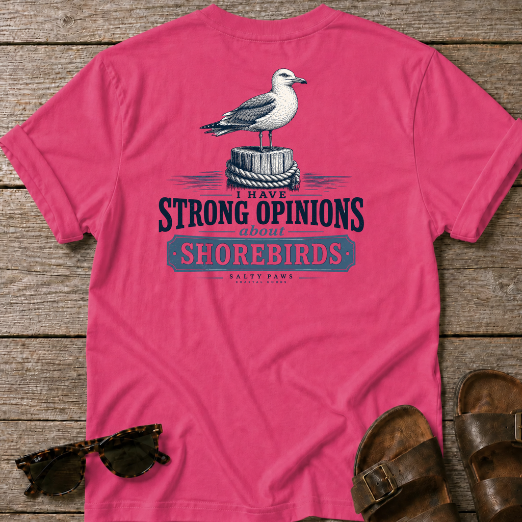 Gull Strong Opinions T-shirt BACK DESIGN