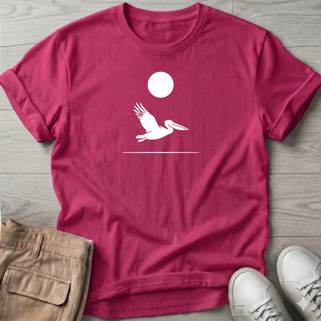Pelican in Flight T-Shirt