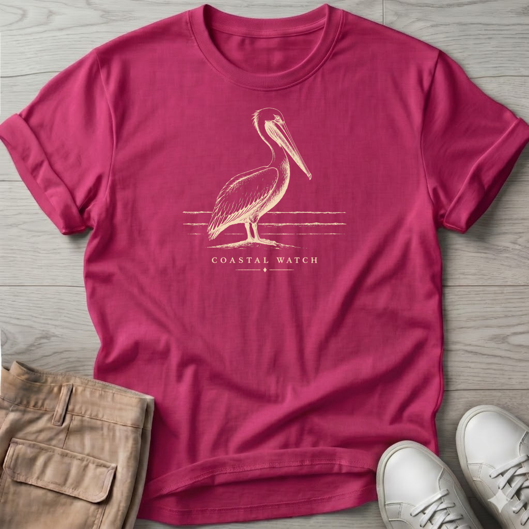 Pelican Standing Tee
