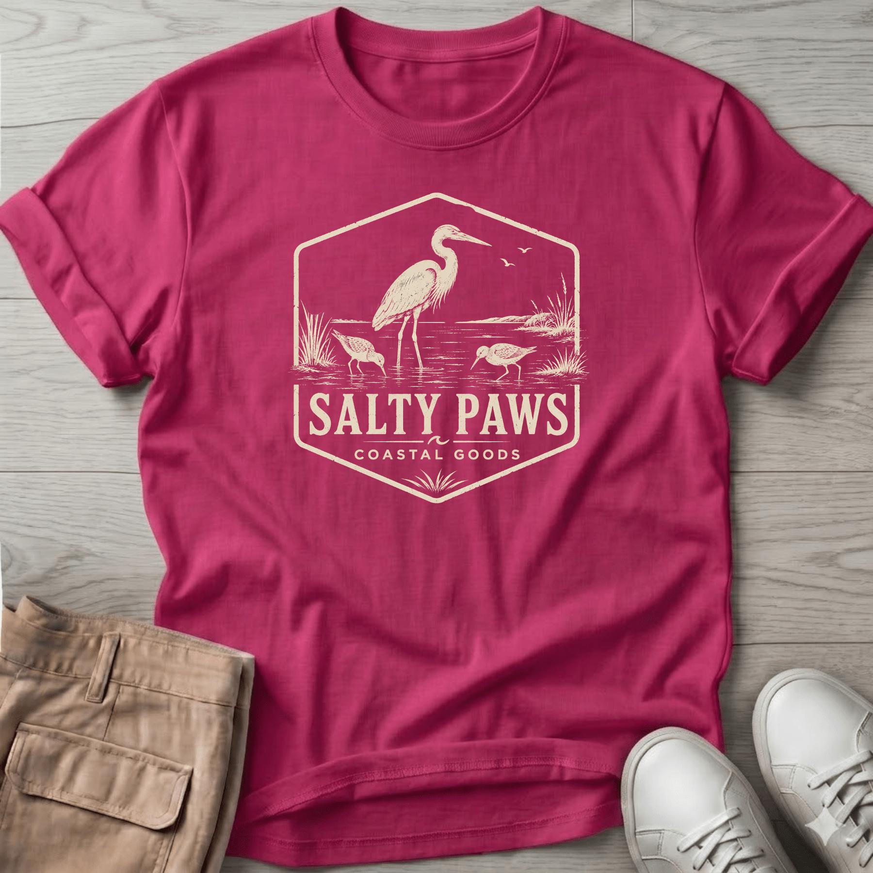 SP Egret Shorebird Shorebirds T-Shirt