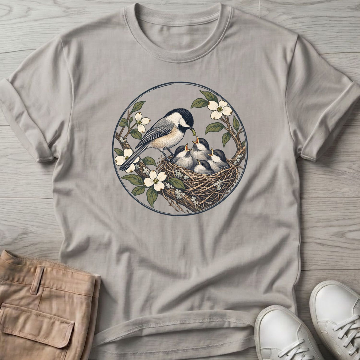 Chickadee & Chicks T-Shirt