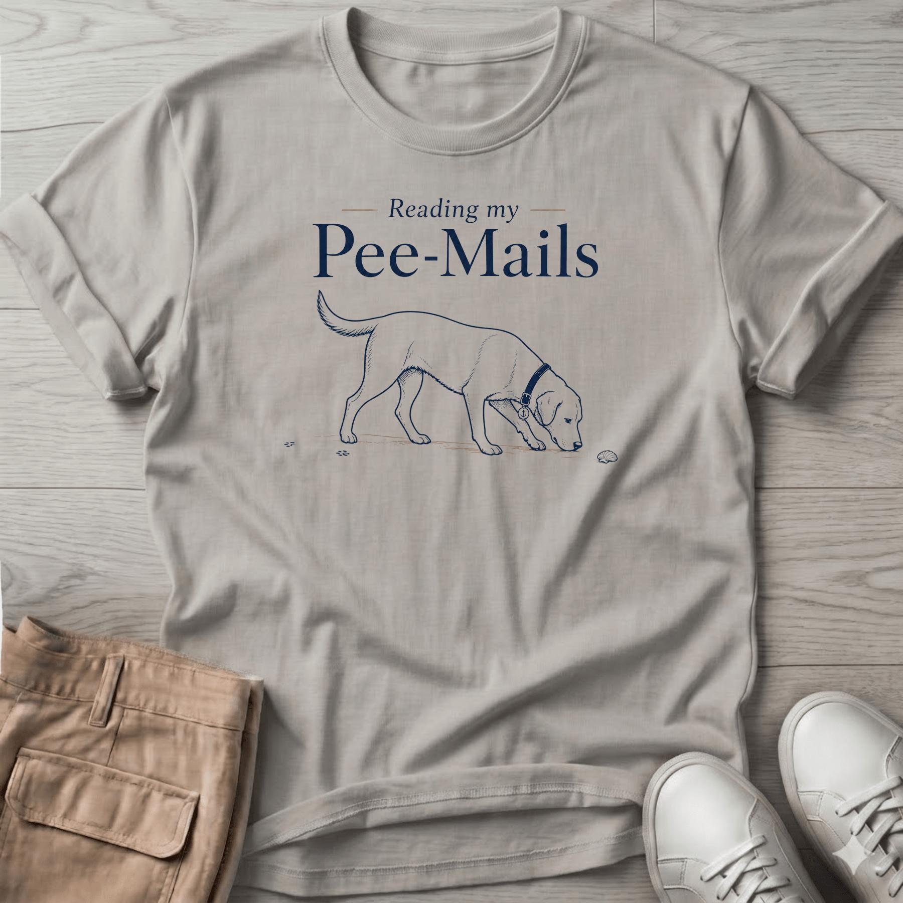 Pee Mails Dog T-Shirt
