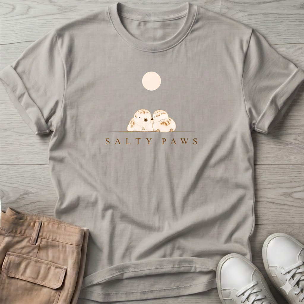 2 Piping Plover Chicks T-Shirt