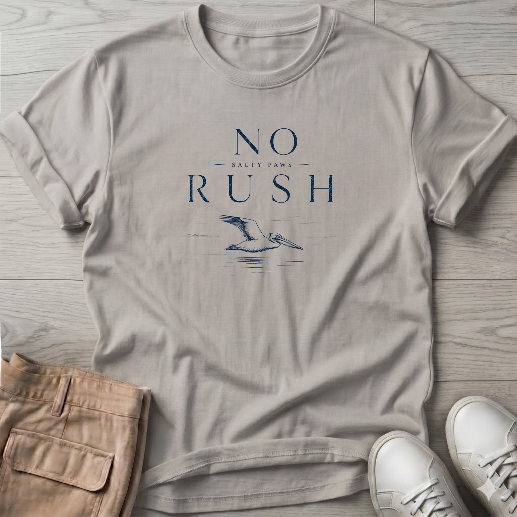 No Rush T-Shirt — Art Tee