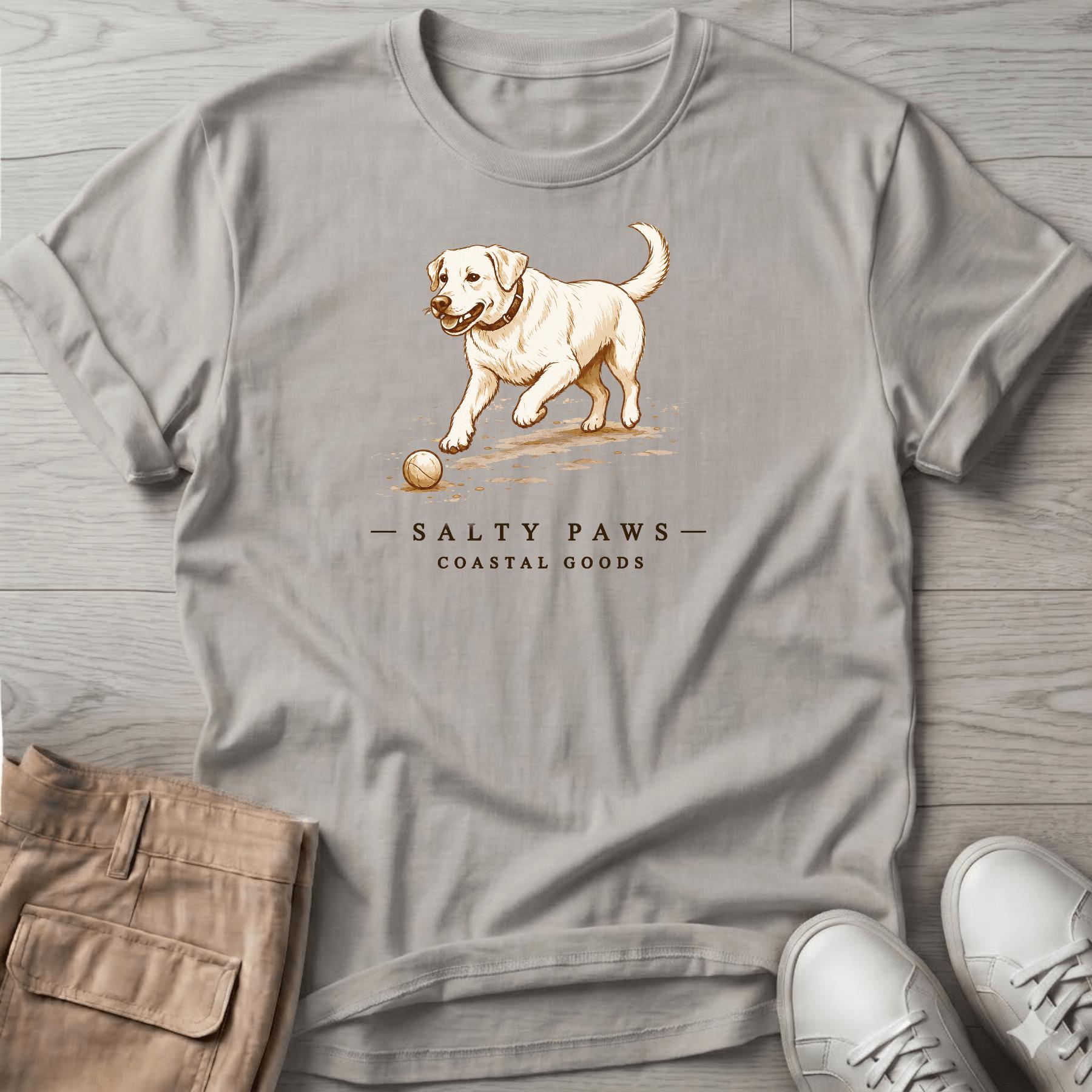Yellow Lab Dog T-Shirt — Art Tee
