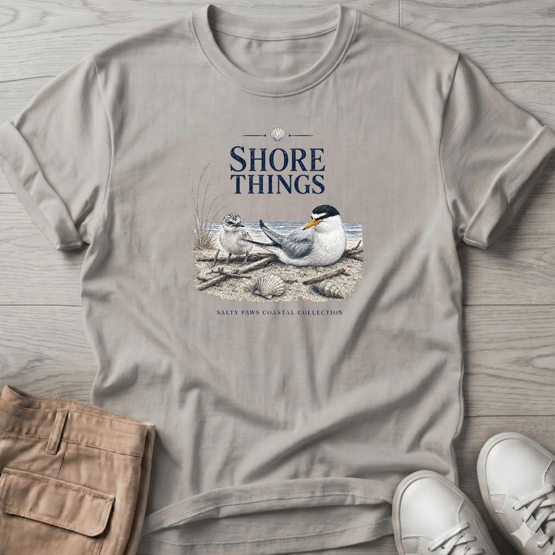 Shore Things Tern & Chick T-Shirt Vacation