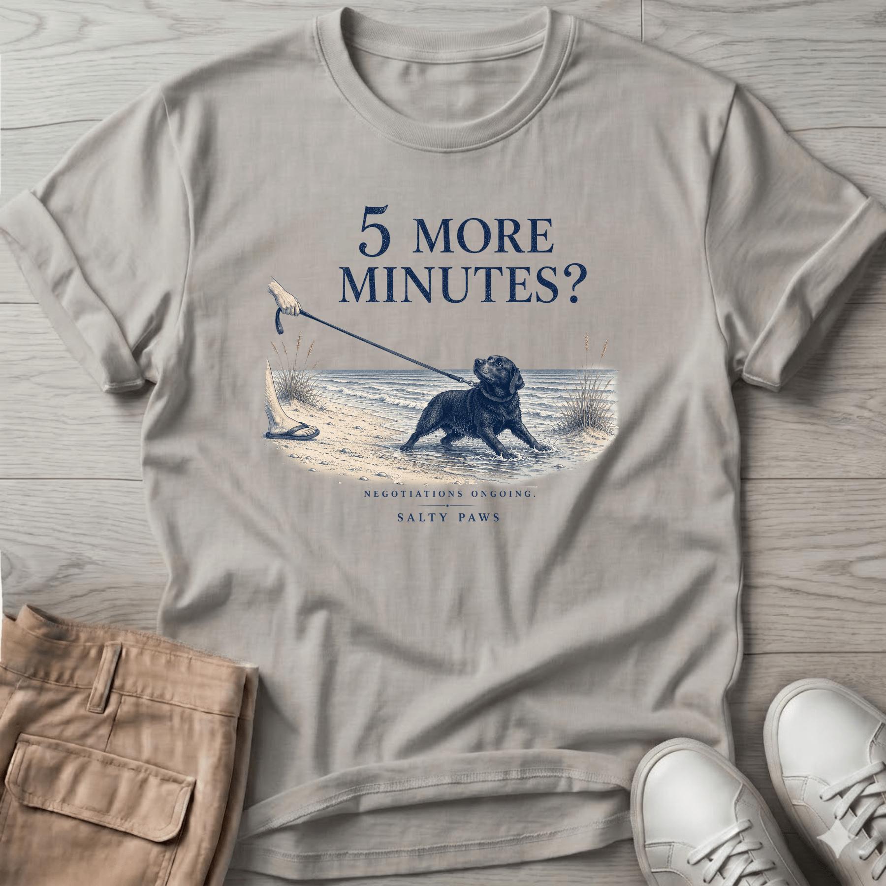 5 More Minutes? Labrador T-Shirt