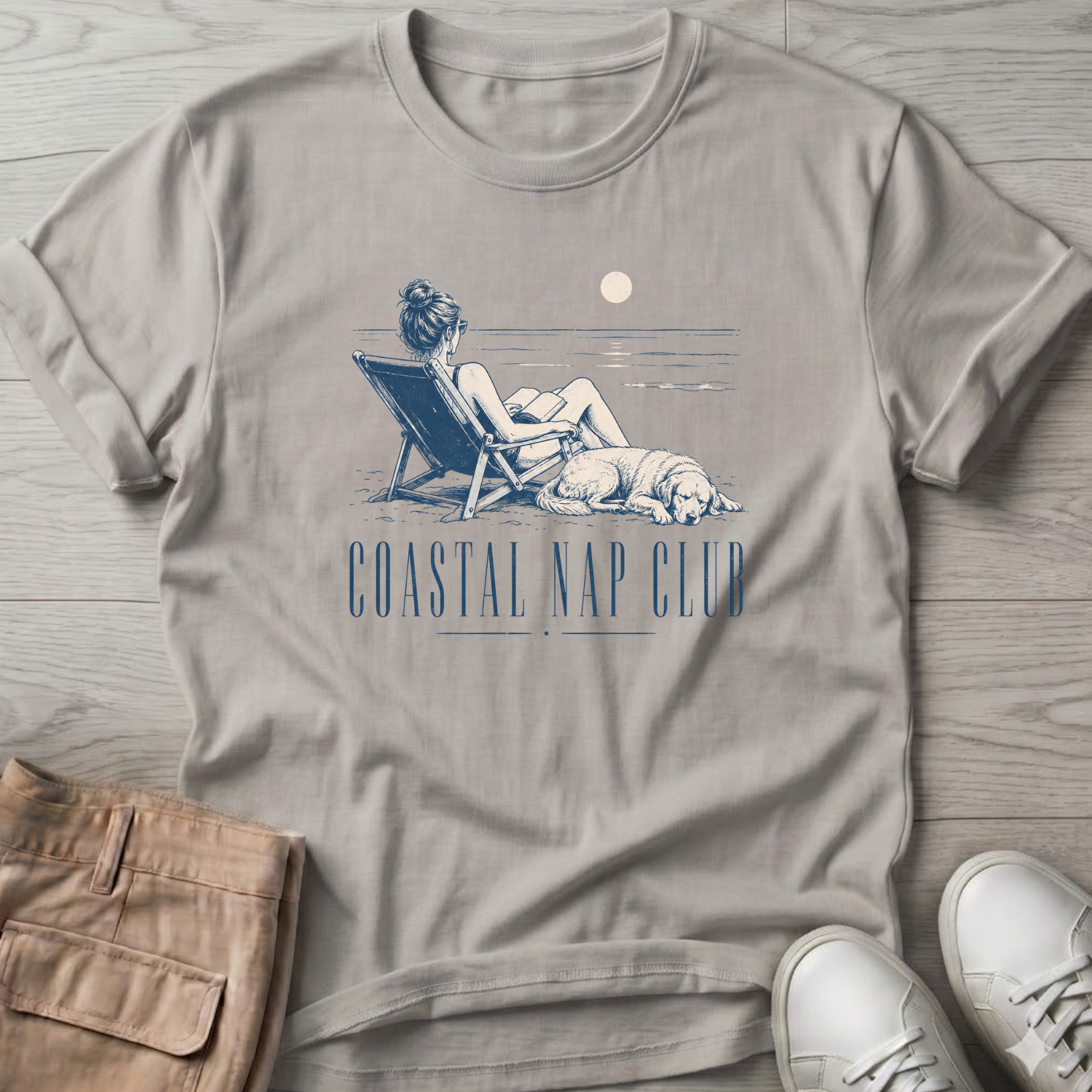Coastal Nap Club Her T-Shirt