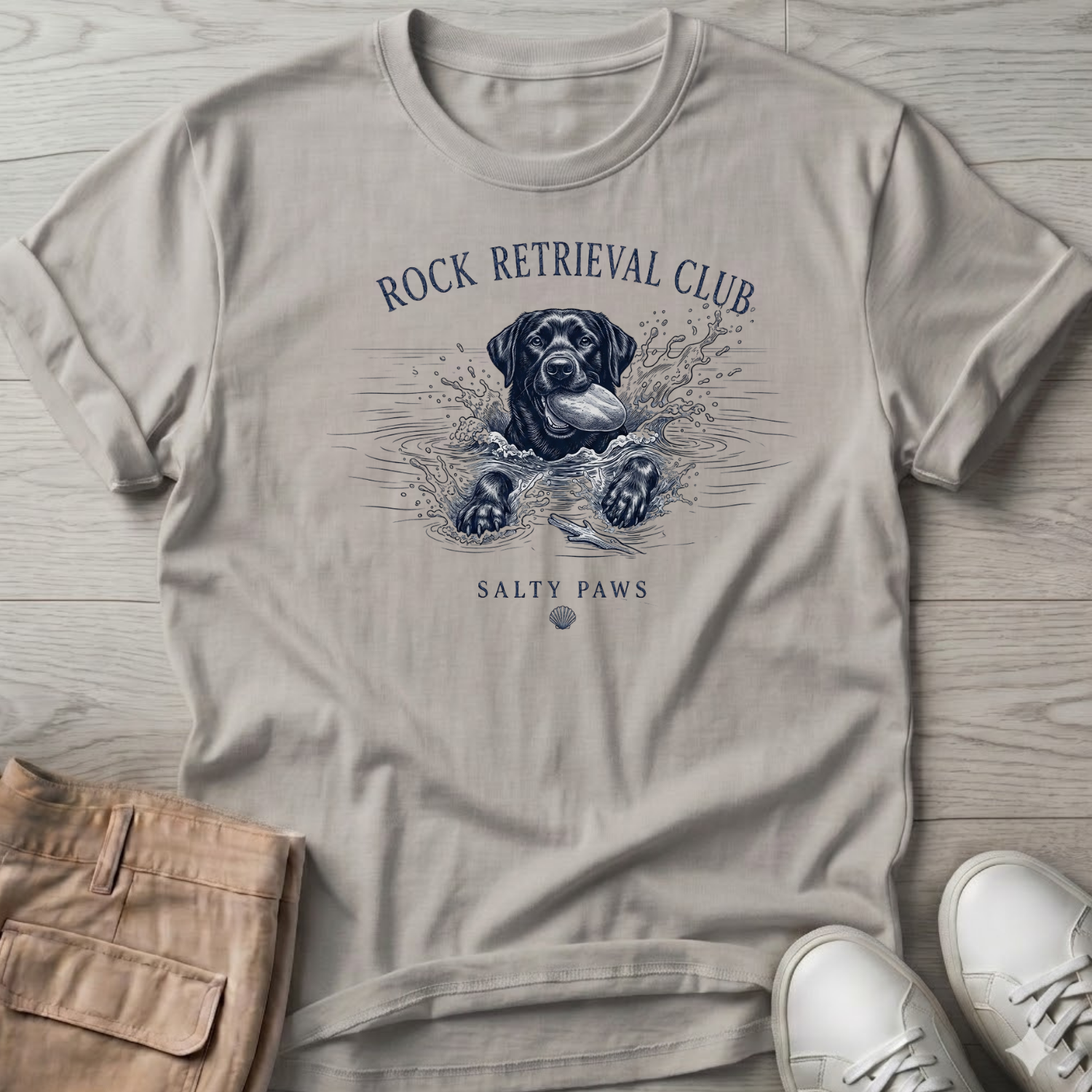 Rock Retriever Lab T-Shirt
