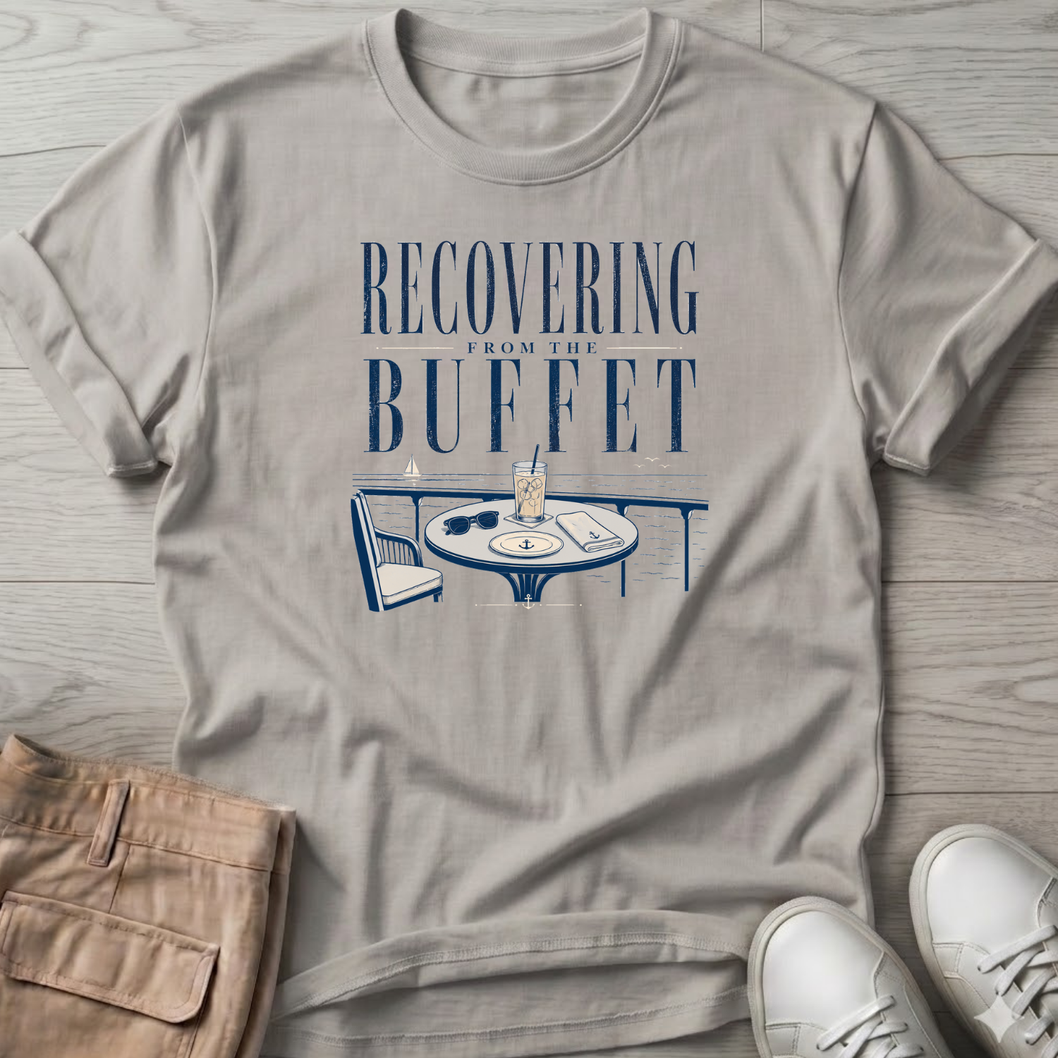Recovering from Buffet Cruise T-Shirt