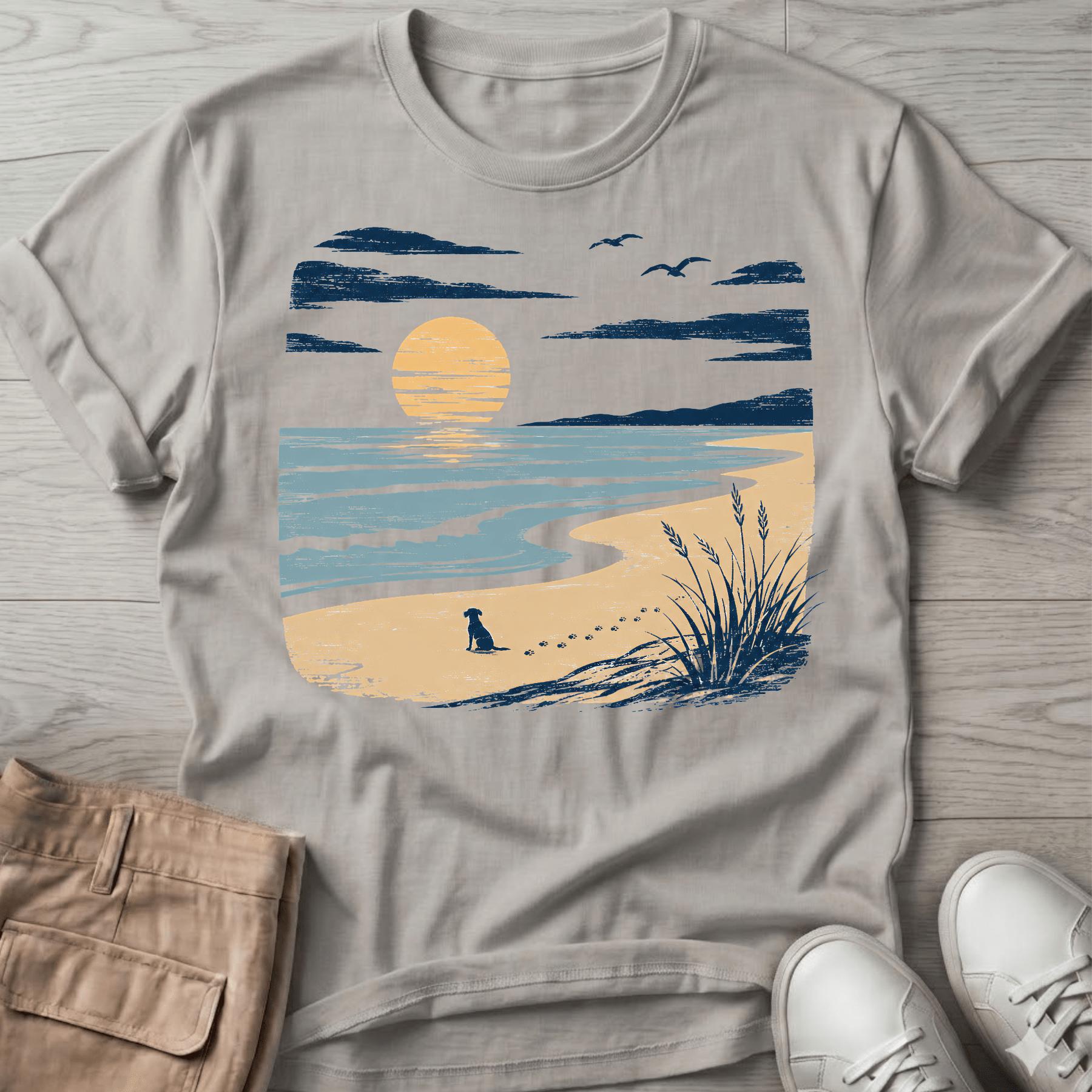 Coastal Sunset T-Shirt Vacation
