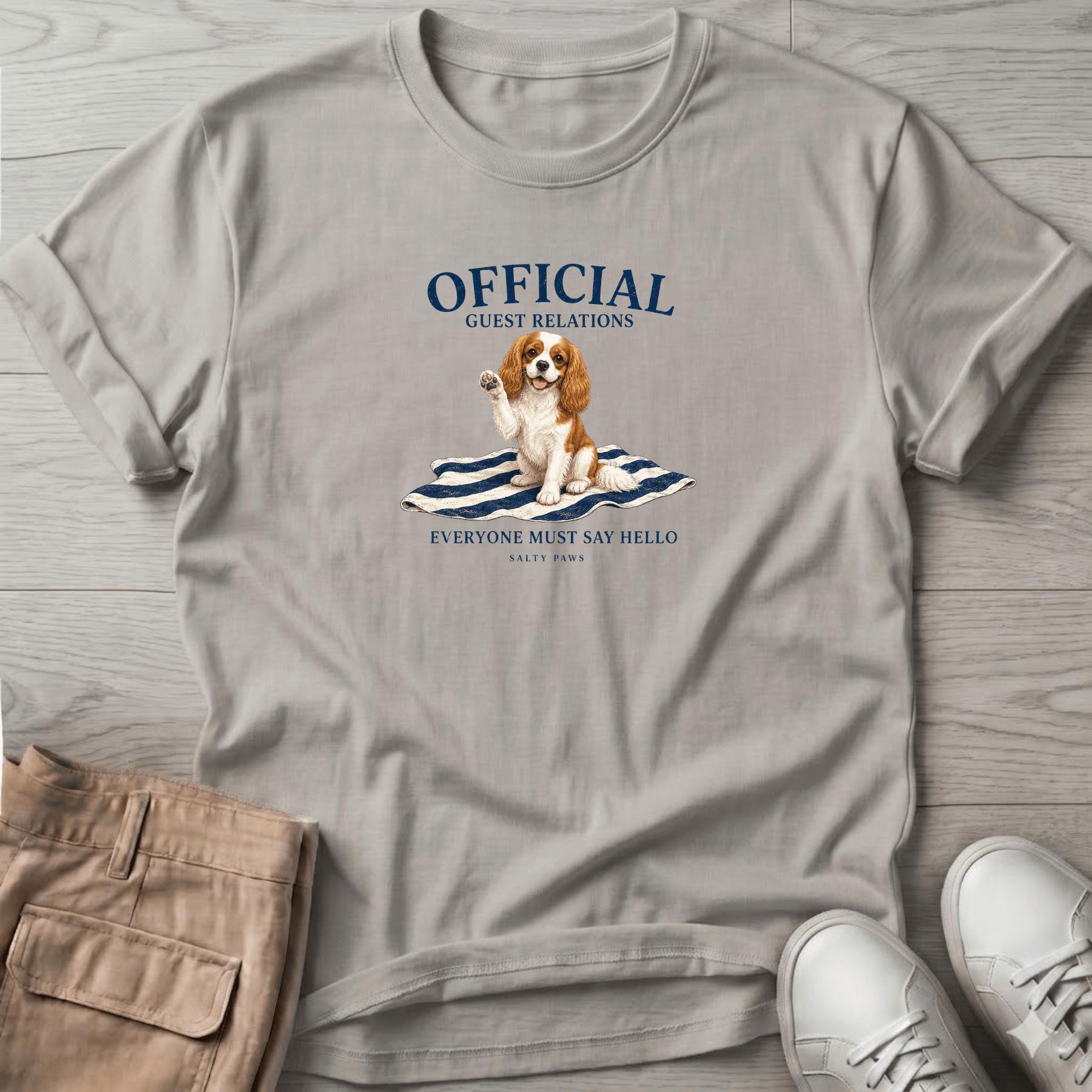 Cavalier King Charles Spaniel Greeter T-Shirt
