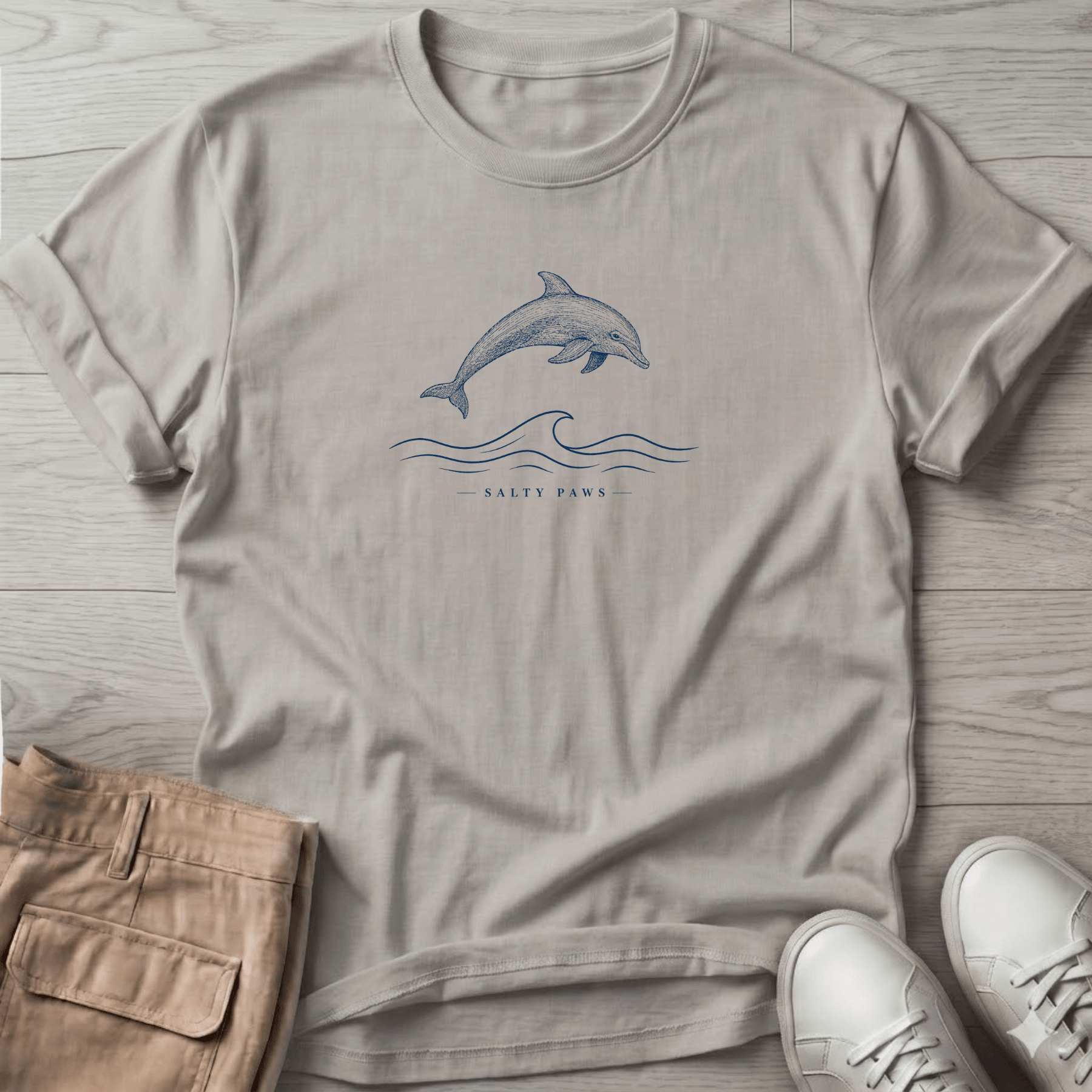 Dolphin 3 Dog T-Shirt