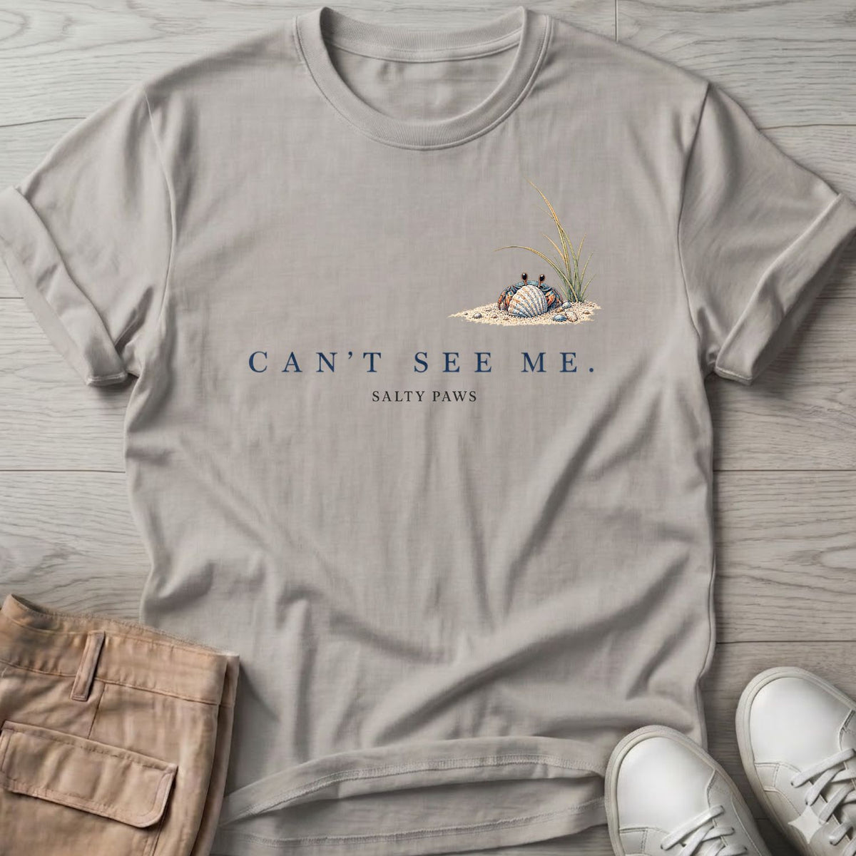 Can't See Me Crab T-Shirt