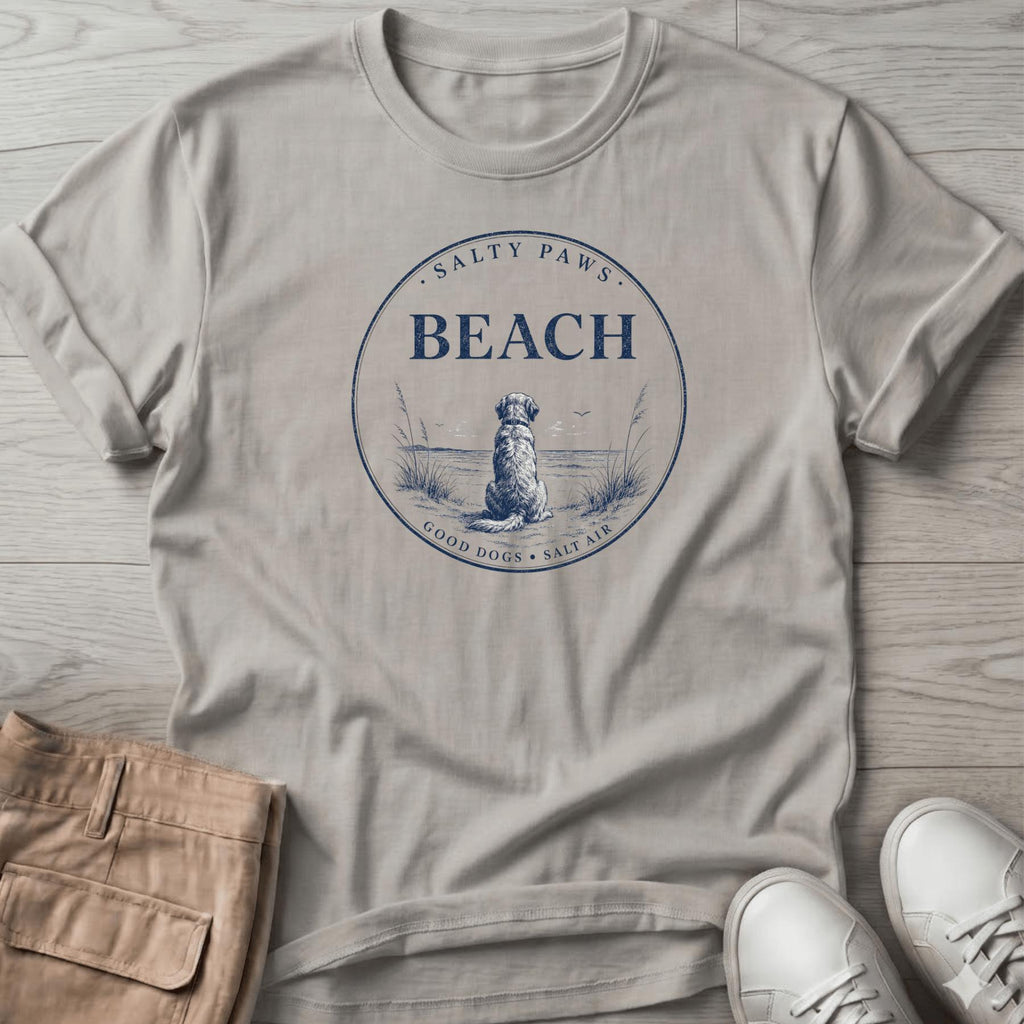 Beach Good Dogs Salt Air T-Shirt