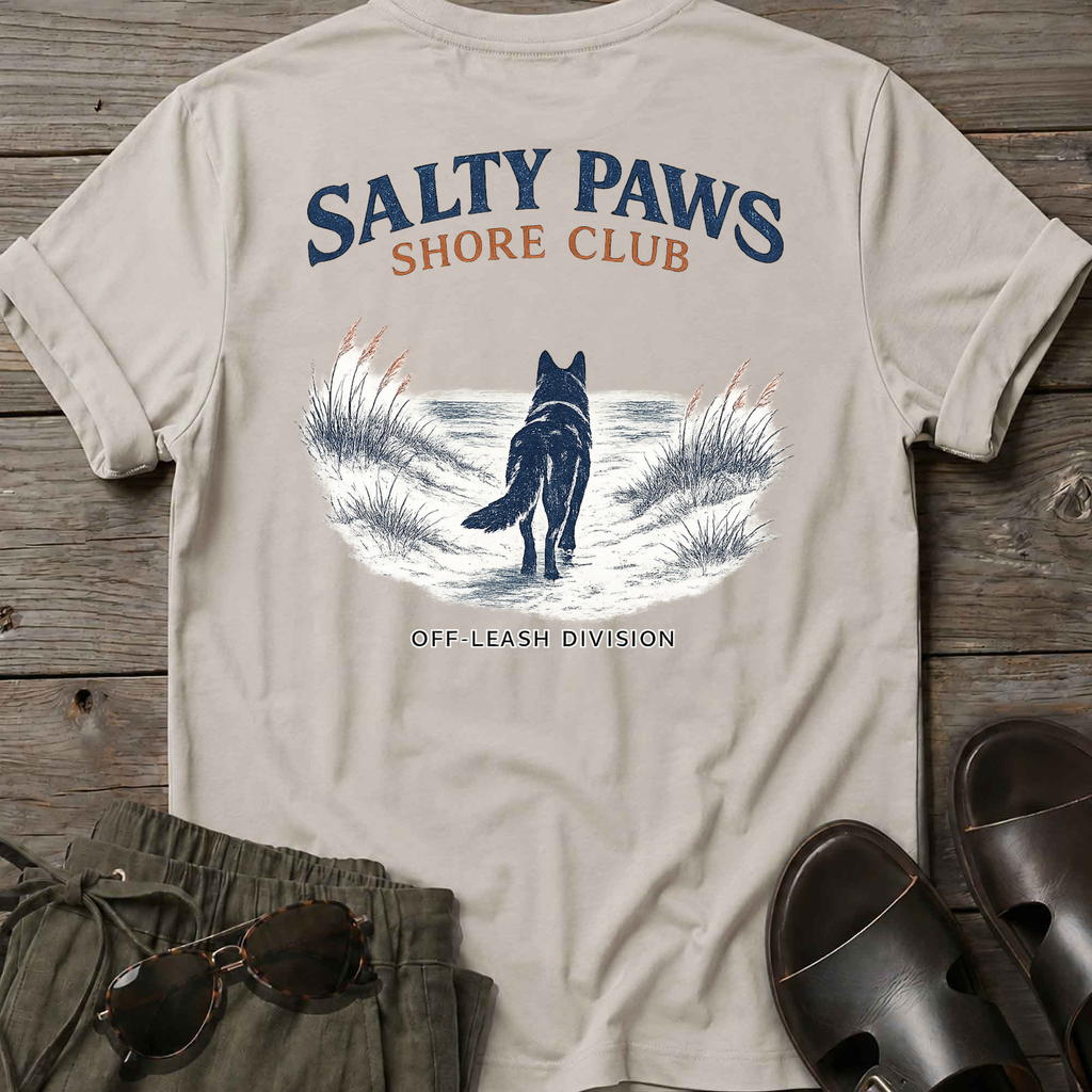SP shore Shepherd Back Design T-Shirt