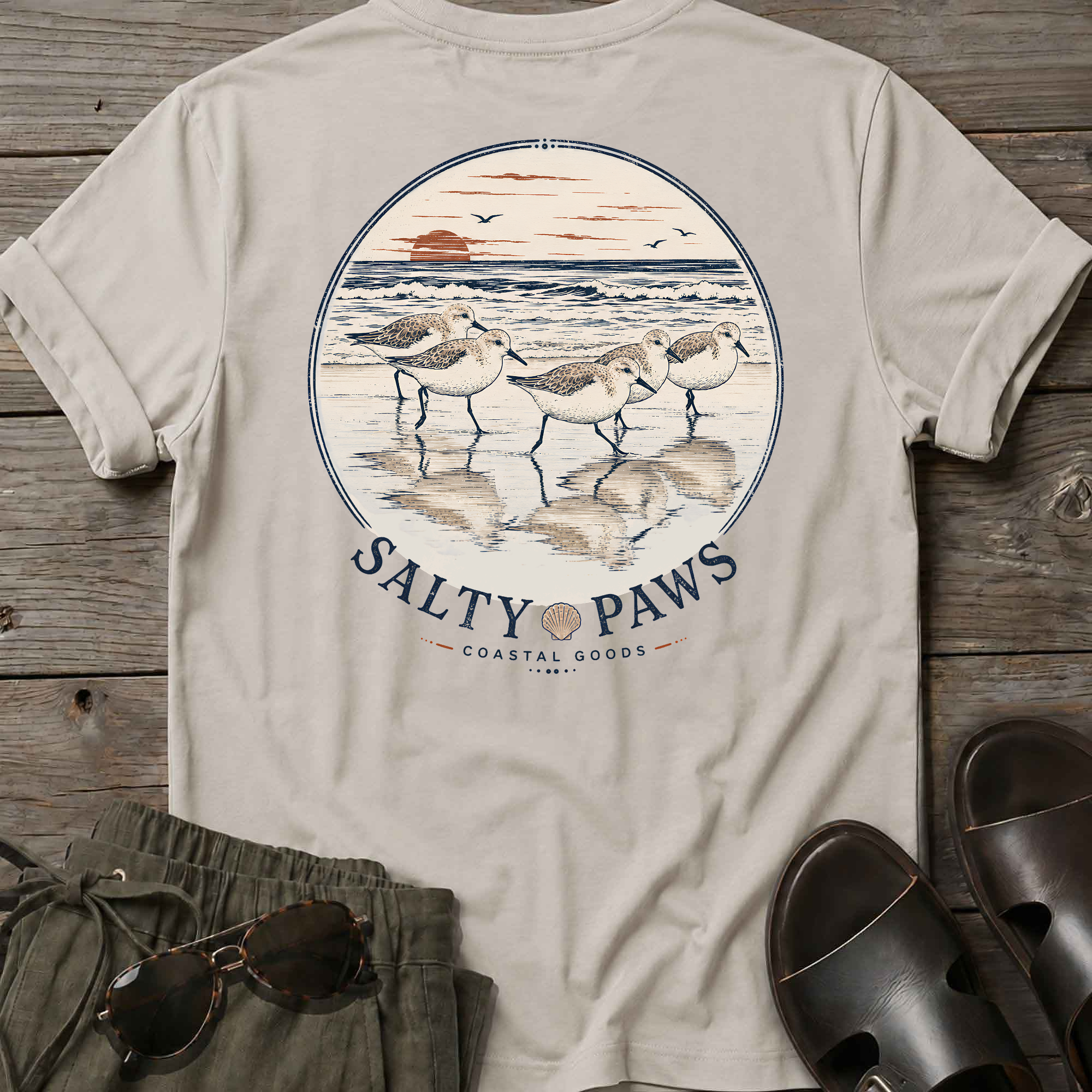 5 Sandpipers T-Shirt