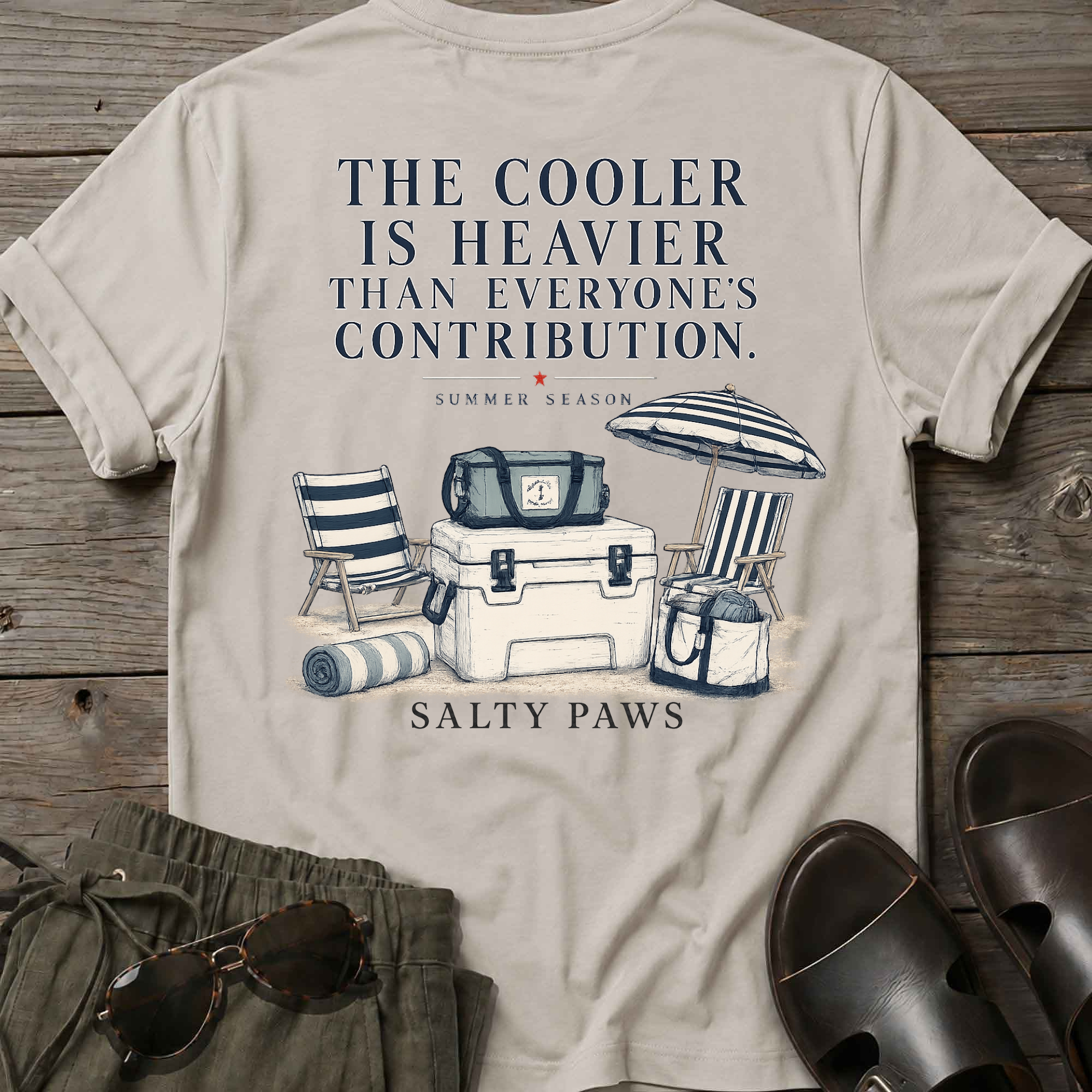 Cooler Heavier than Contribution T-Shirt