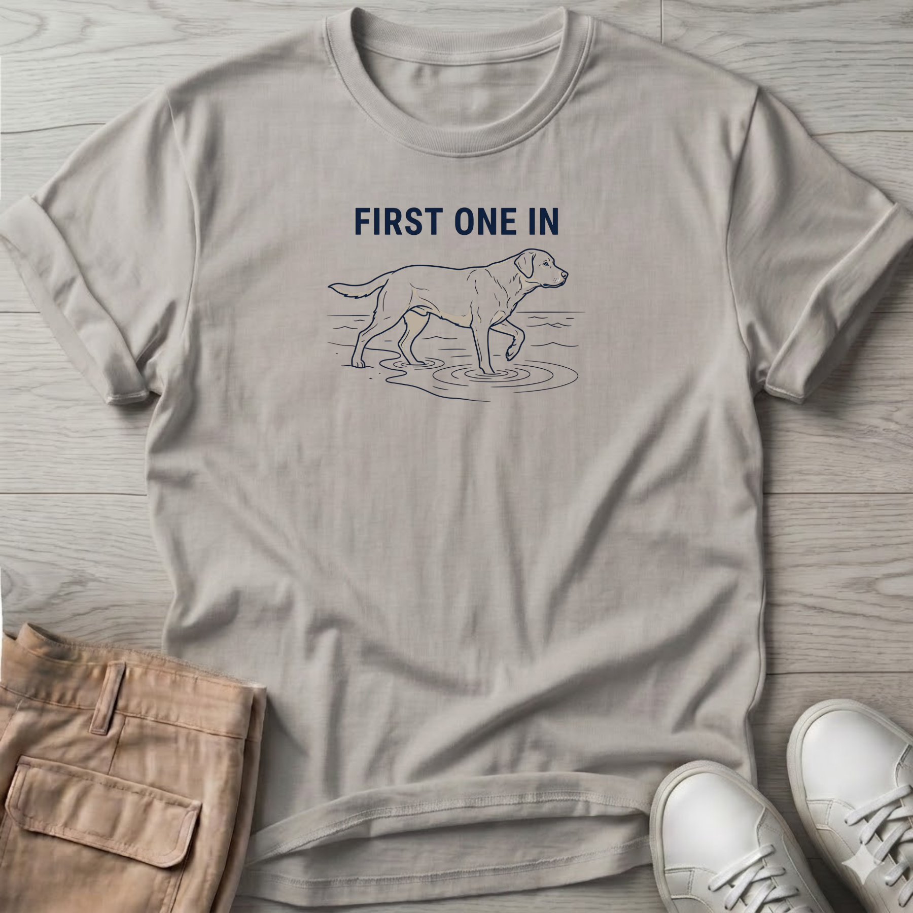 First One In Labrador Lab T-Shirt