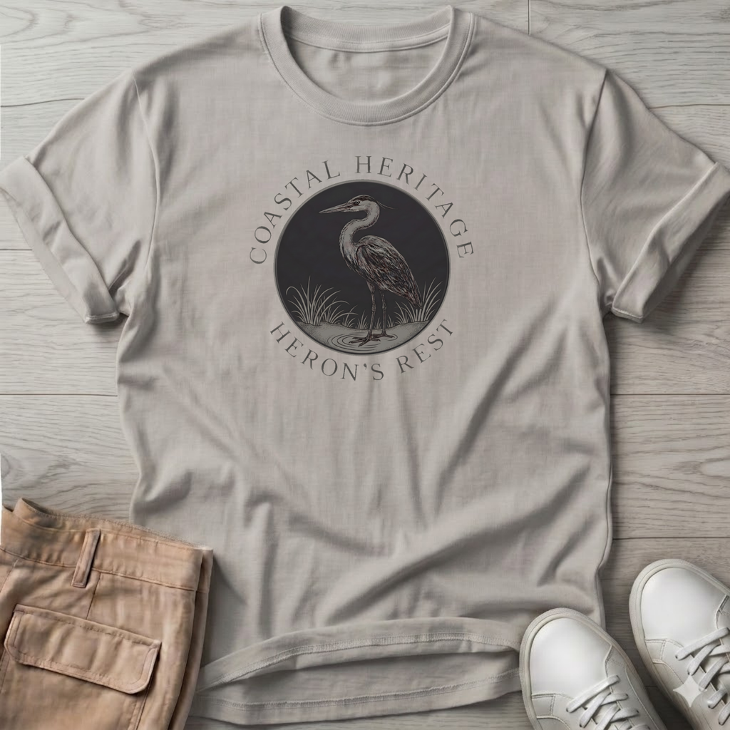 Coastal Heritage Heron T-Shirt