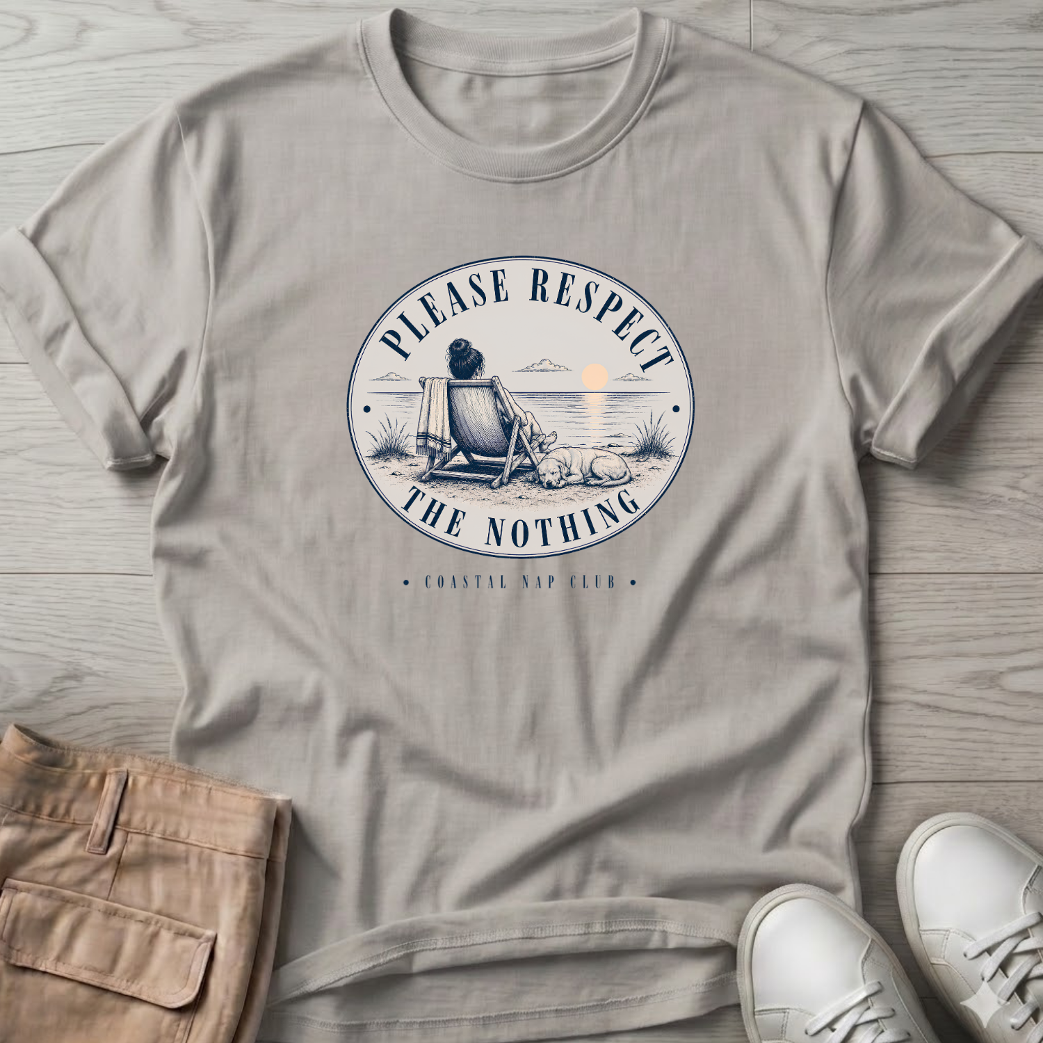 Please Respect Her Dog T-Shirt