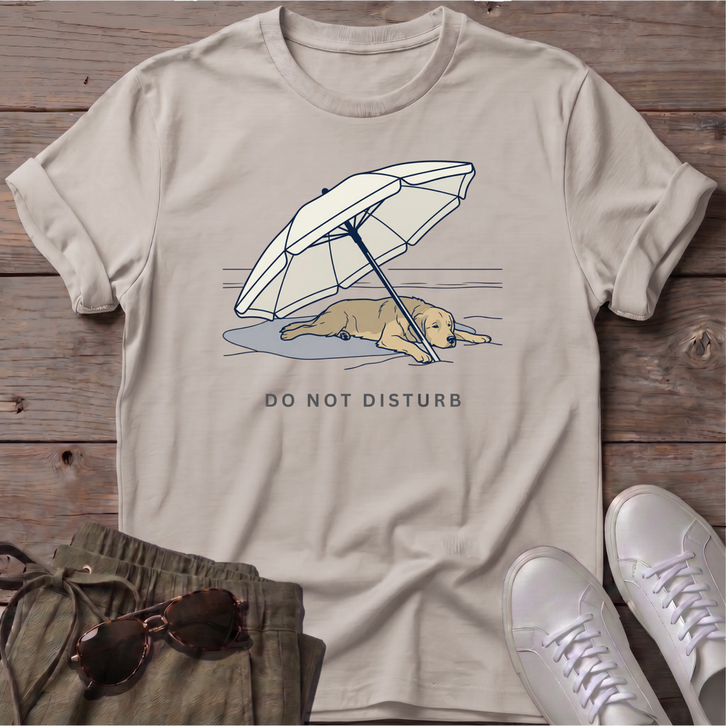 Golden Retriever NOT DISTURB T-Shirt