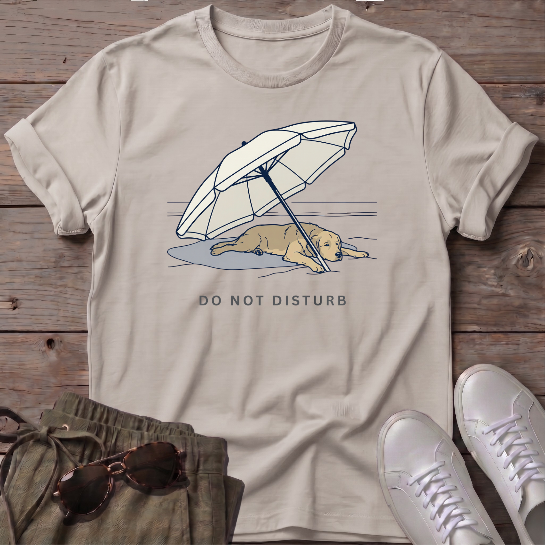 Golden Retriever NOT DISTURB T-Shirt