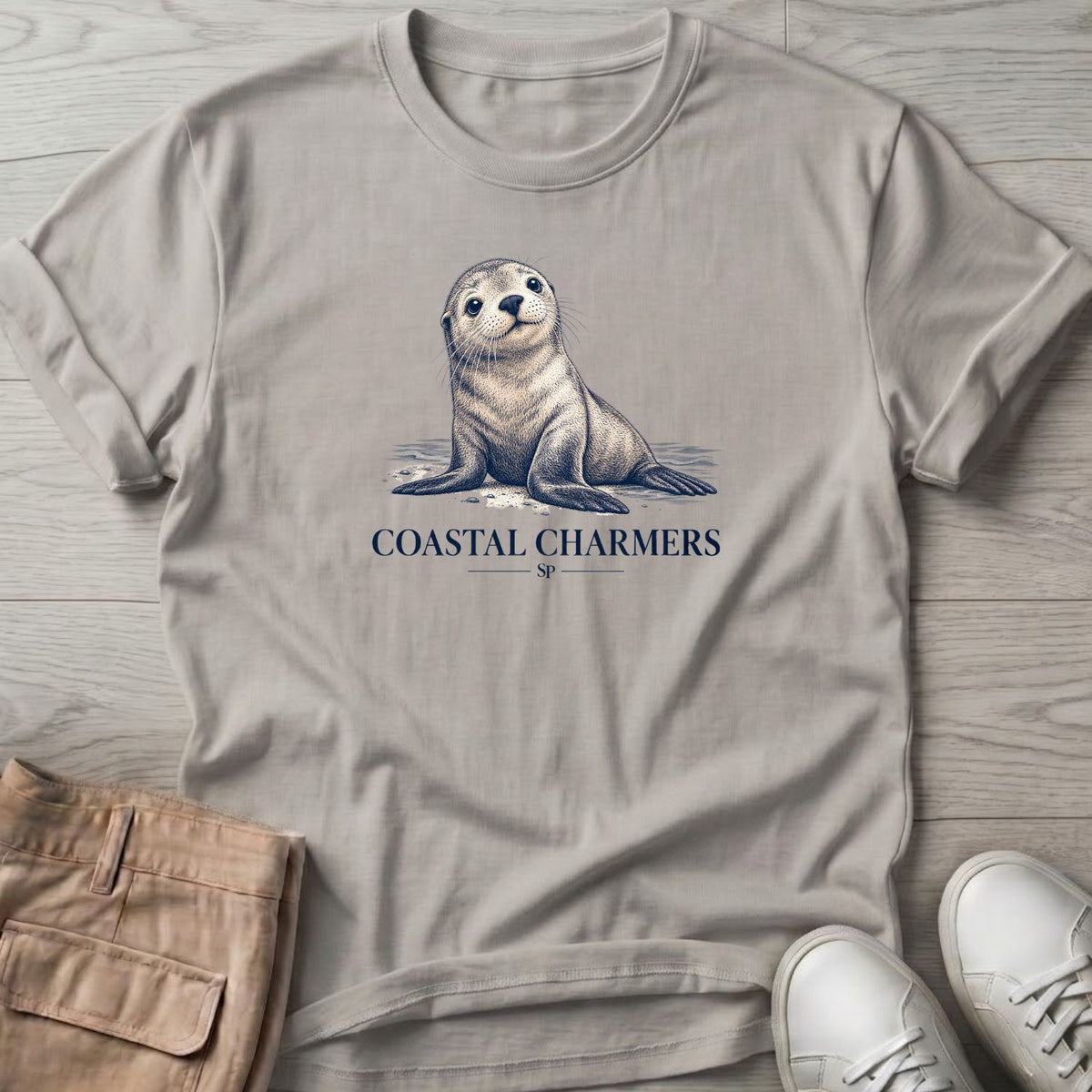Coastal Charmer Seal Pup T-Shirt