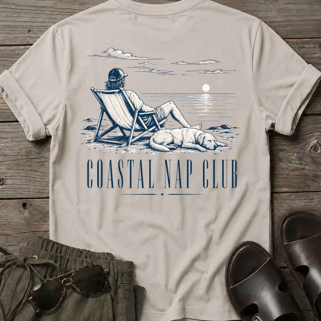 Coastal Nap Club Him T-Shirt