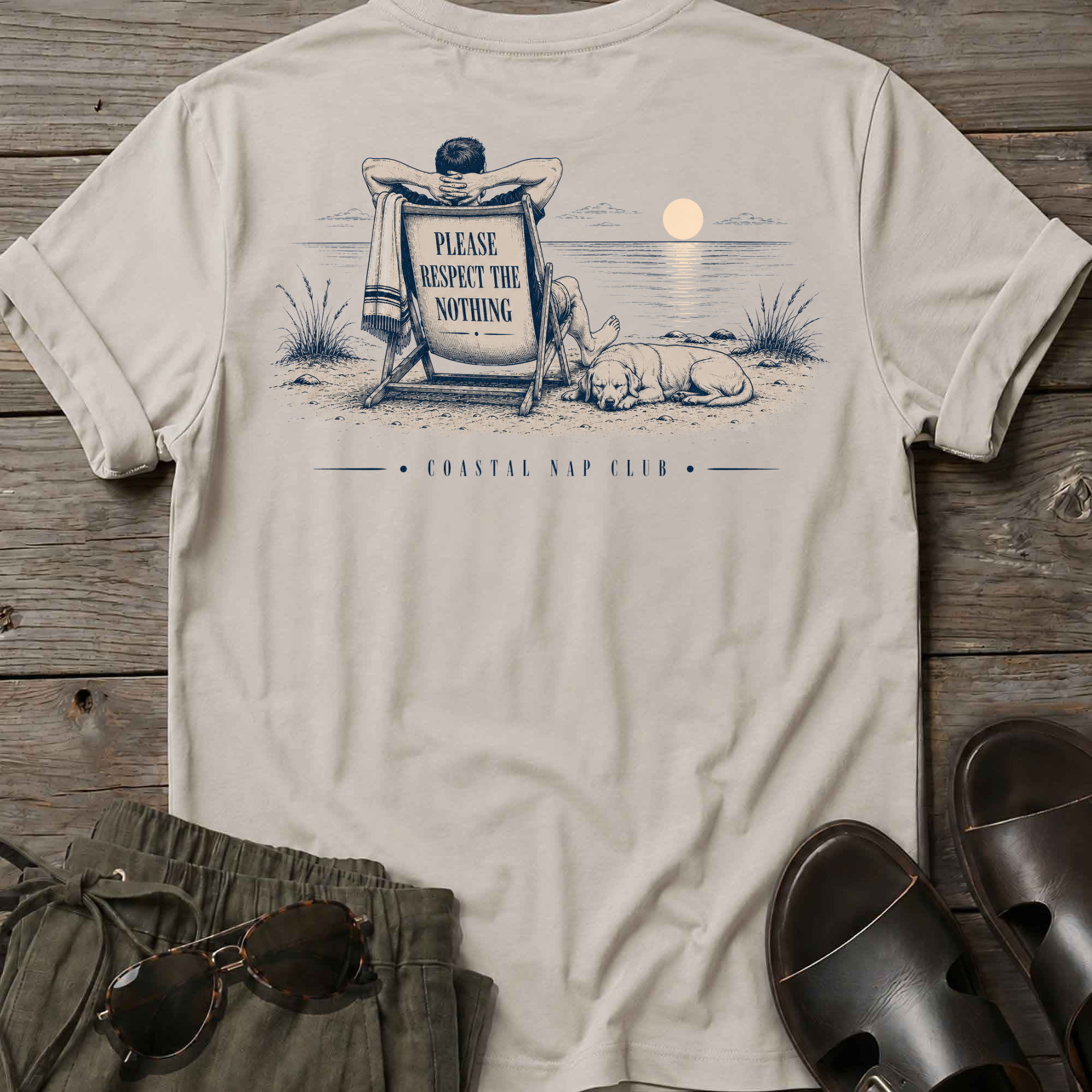 Please Respect Nothing 3 Back T-Shirt
