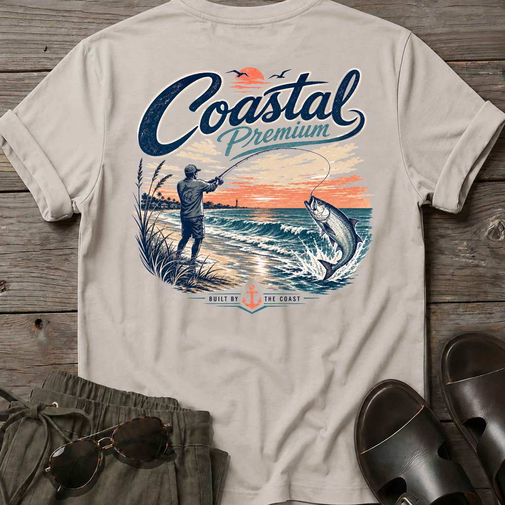 Coastal Premium Fishing T-Shirt