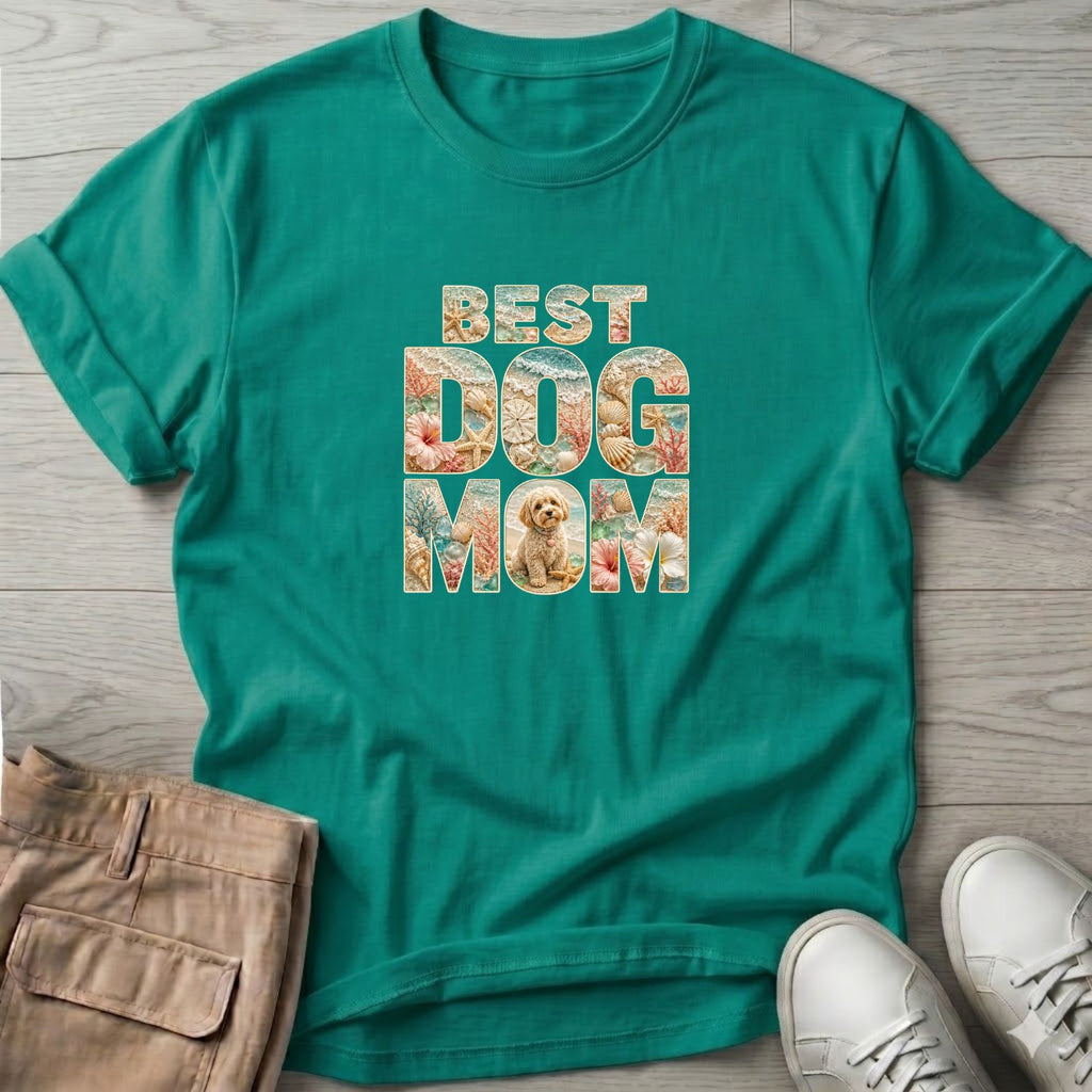 Dog Mom Beachy Dog T-Shirt