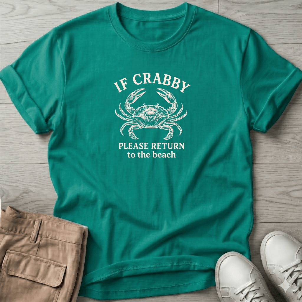 If Crabby Return Beach T-Shirt