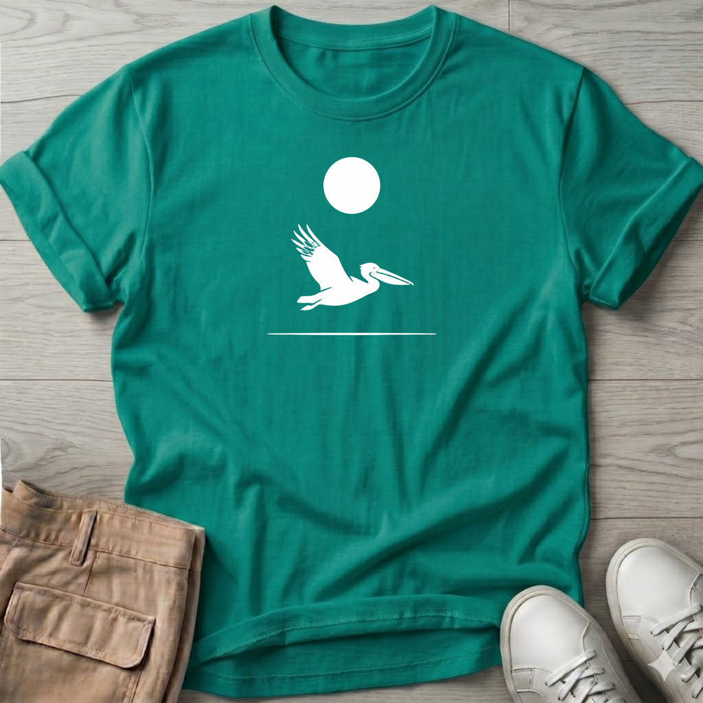 Pelican in Flight T-Shirt