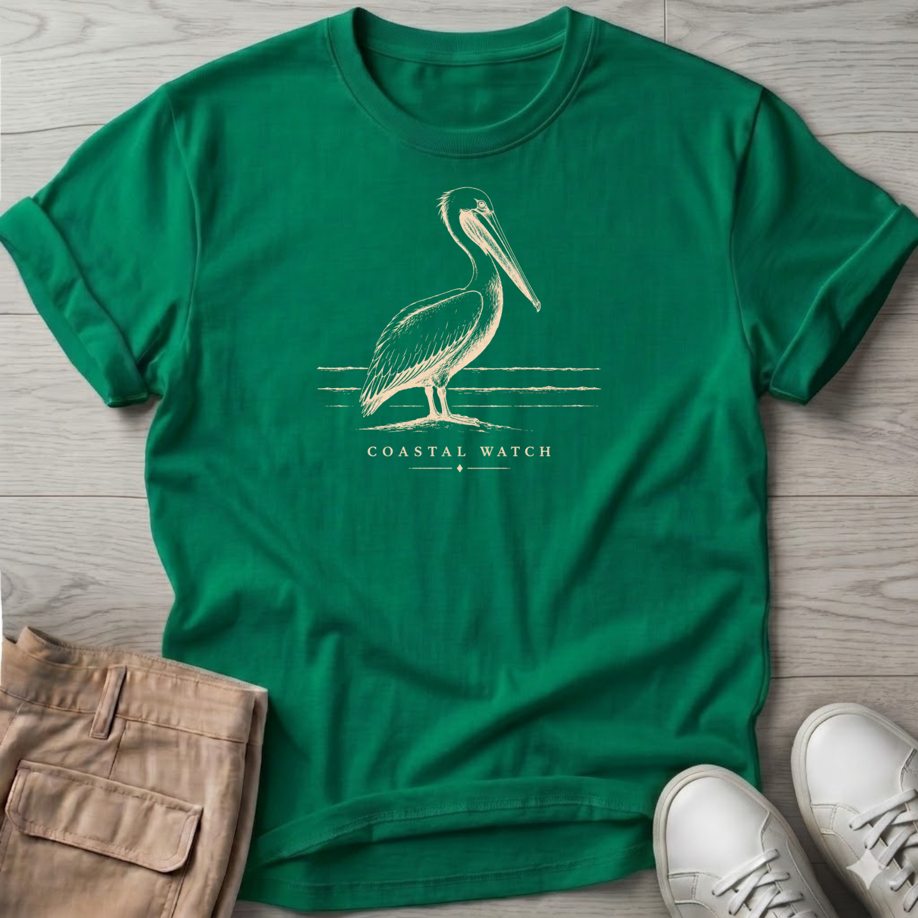 Pelican Standing Tee